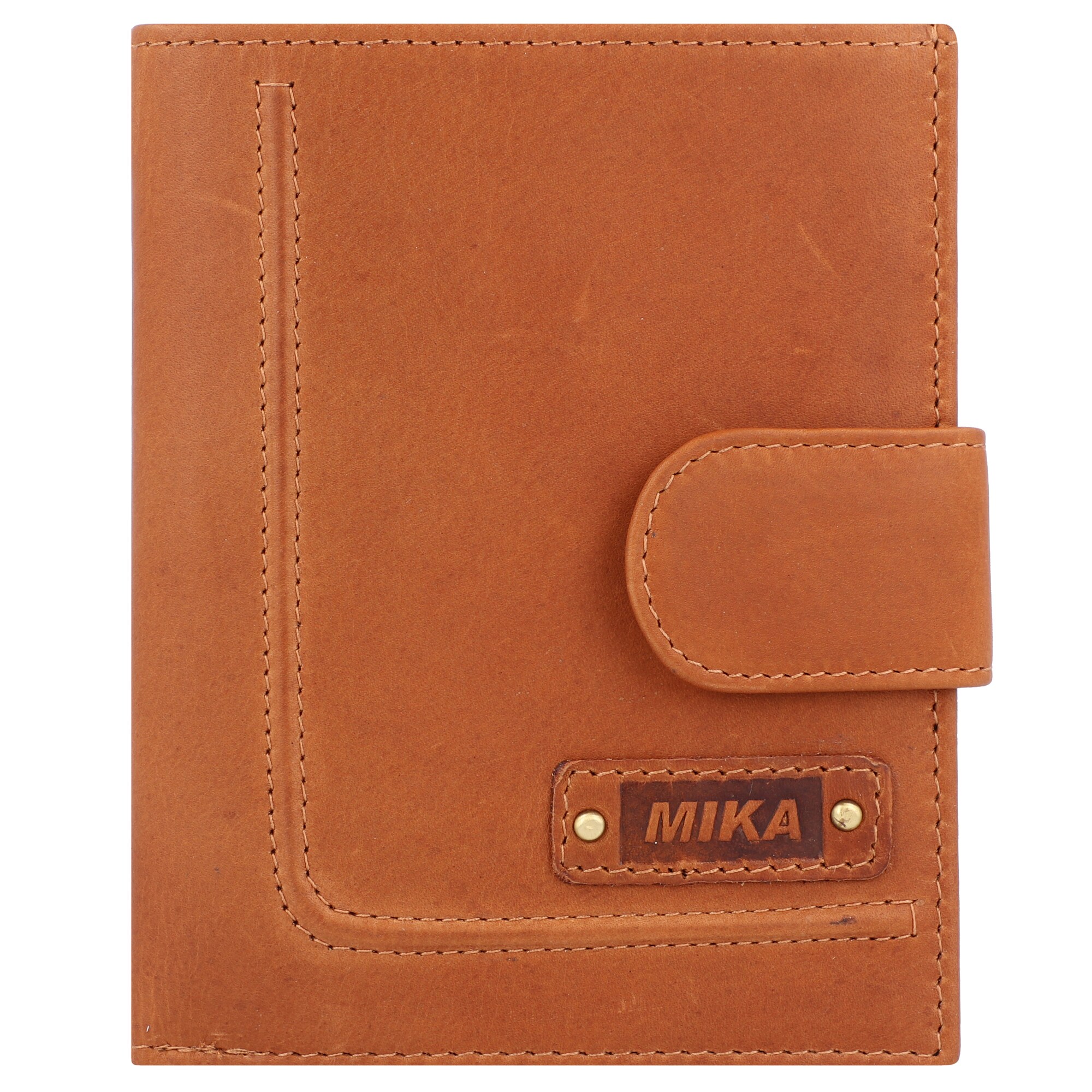 MIKA Portamonete  cognac