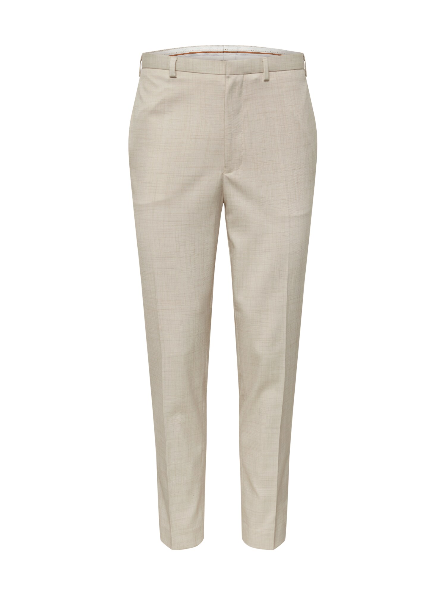 BURTON MENSWEAR LONDON Kelnės su kantu  smėlio