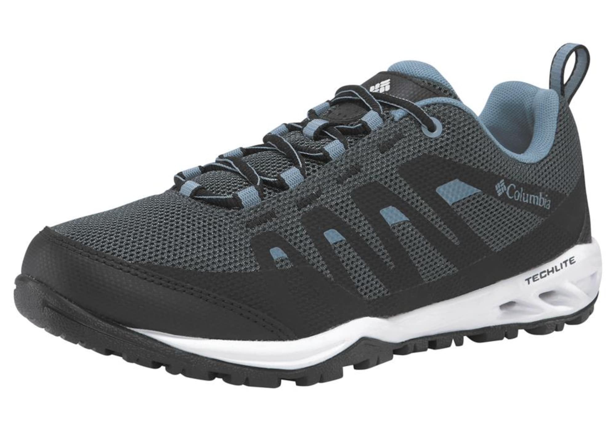 COLUMBIA Pantofi sport 'Vapor Vent'  albastru fumuriu / negru