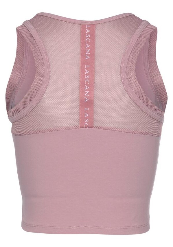 LASCANA ACTIVE, Sport top, rózsaszín, 7 kép a 8 közül