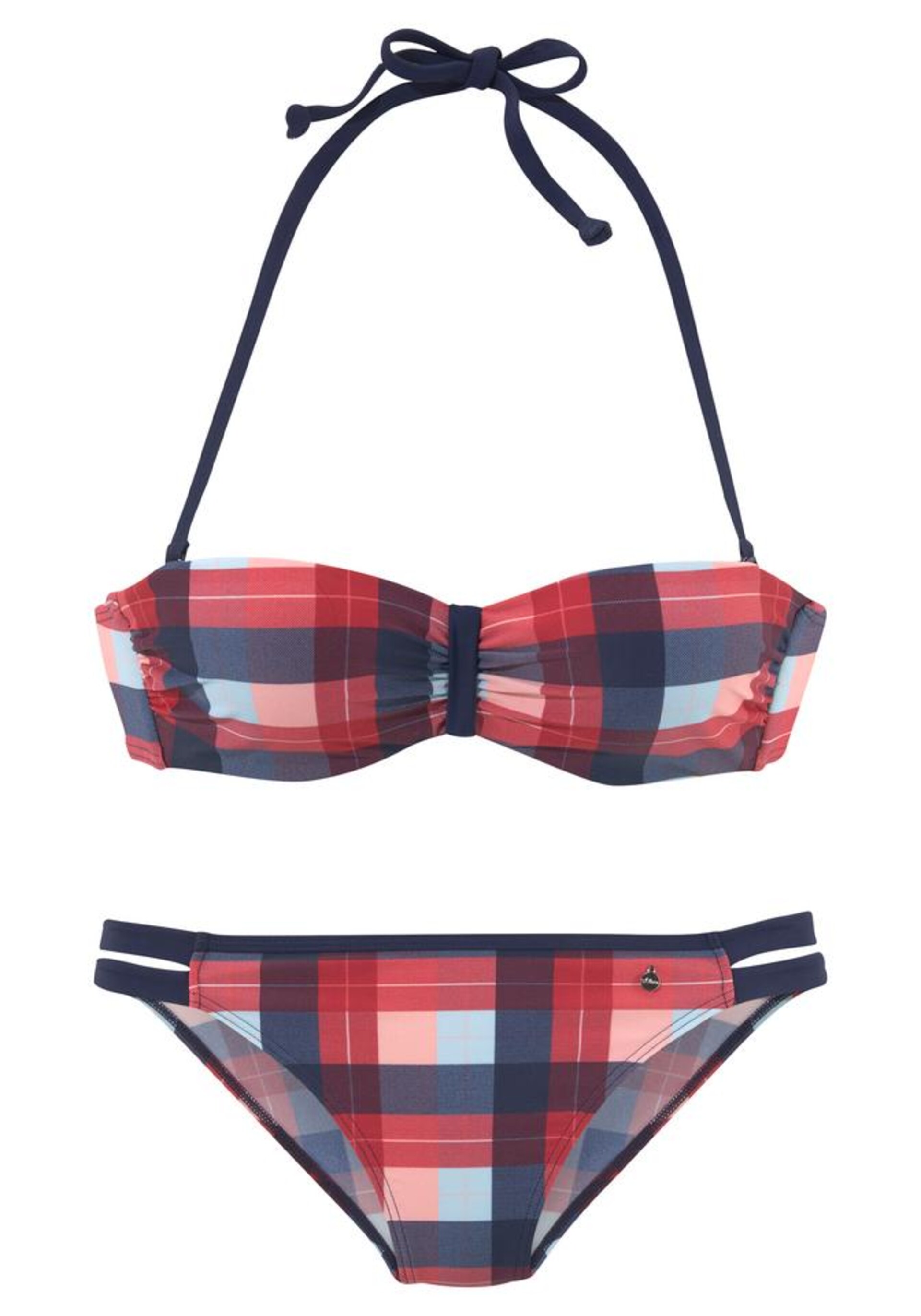 SOliver Bikini marinblå / ljusblå / rosa dam