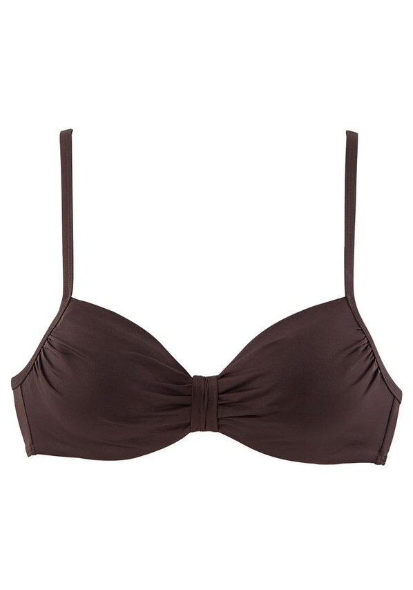 LASCANA, Bikini felső 'Kati', barna, 2 kép a 3 közül