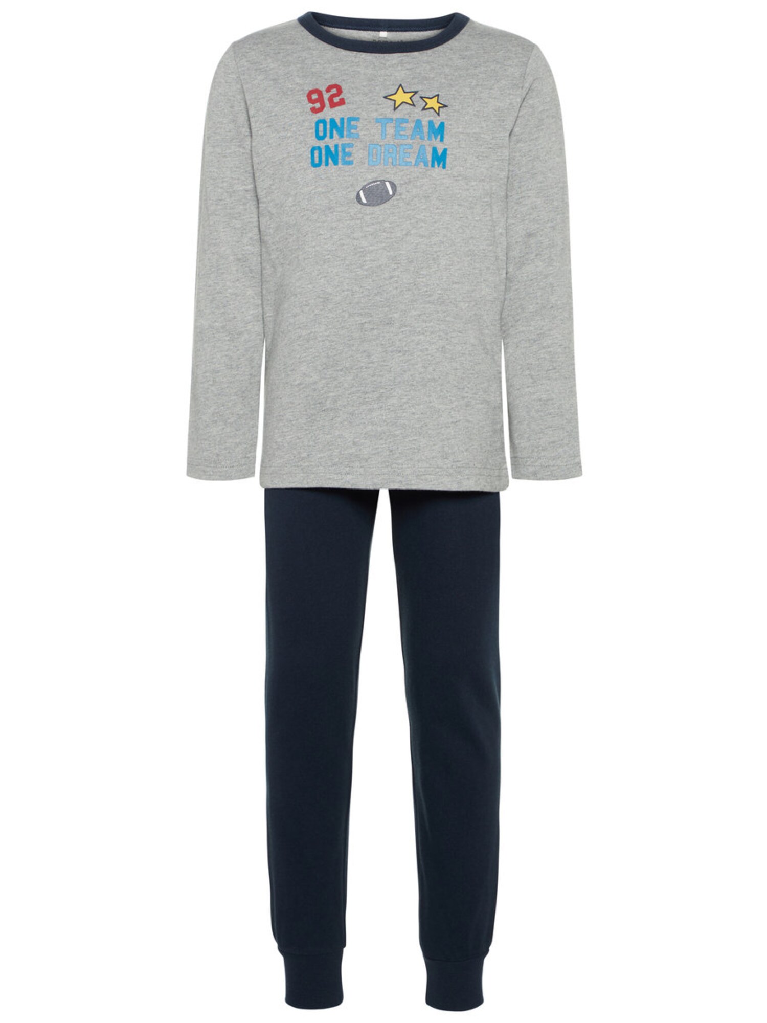 Name It Jongens Nachtkledij Nachtblauw Grijs Gemeleerd name it kopen in de aanbieding