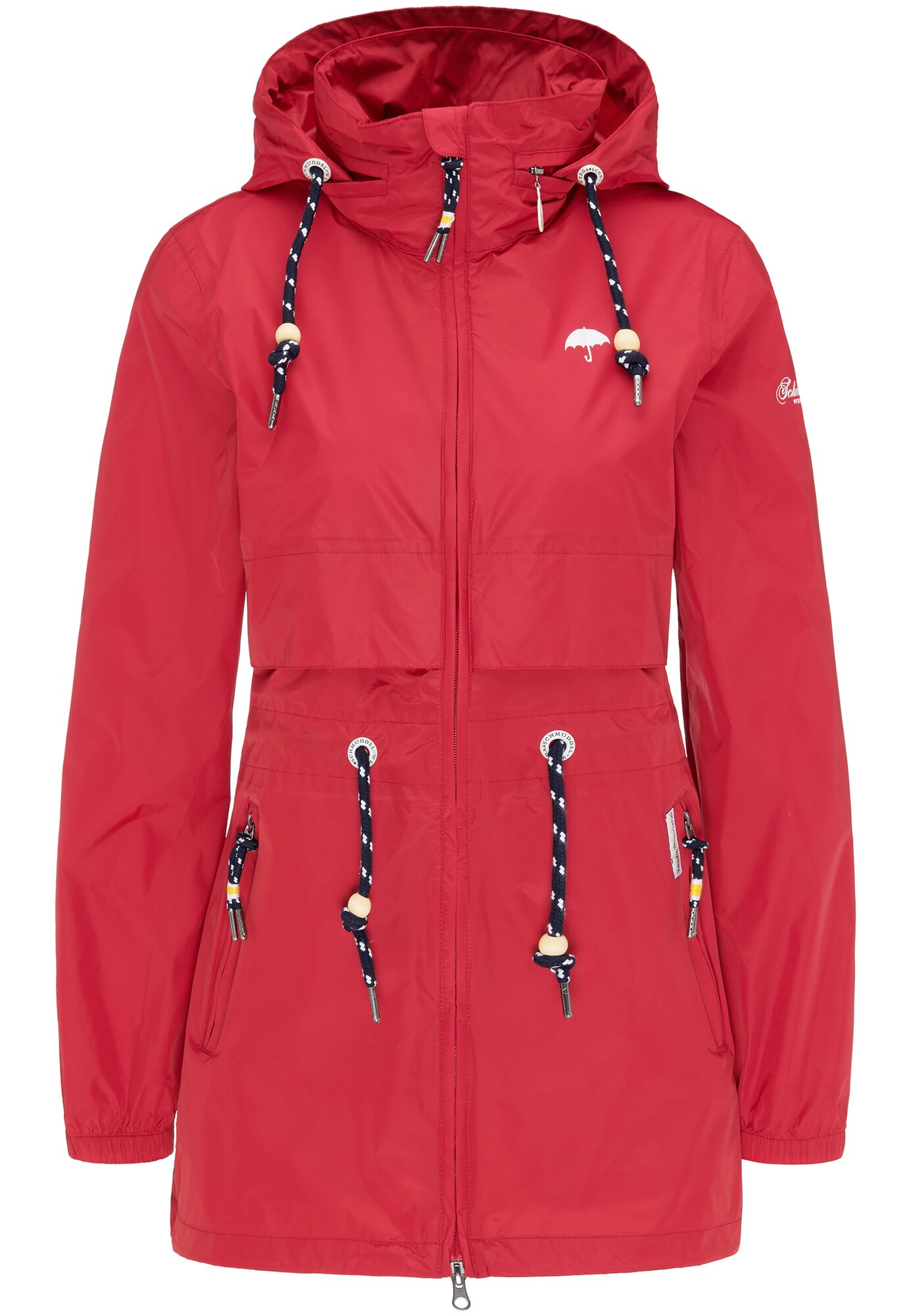 Schmuddelwedda Dames Functionele Jas Rood schmuddelwedda kopen in de aanbieding