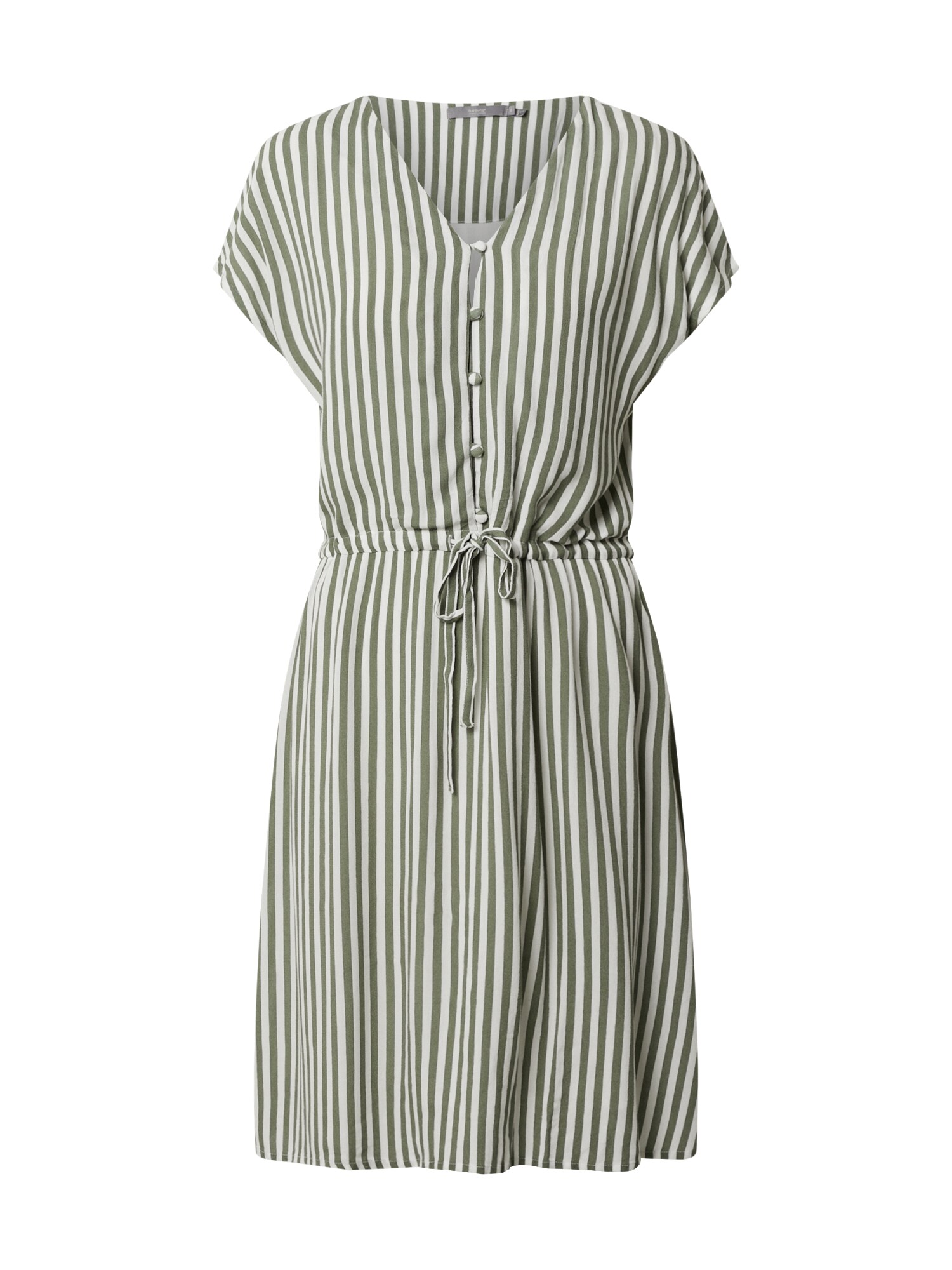 b.young Suknelė 'BYGITA DRESS'  žalia / balta