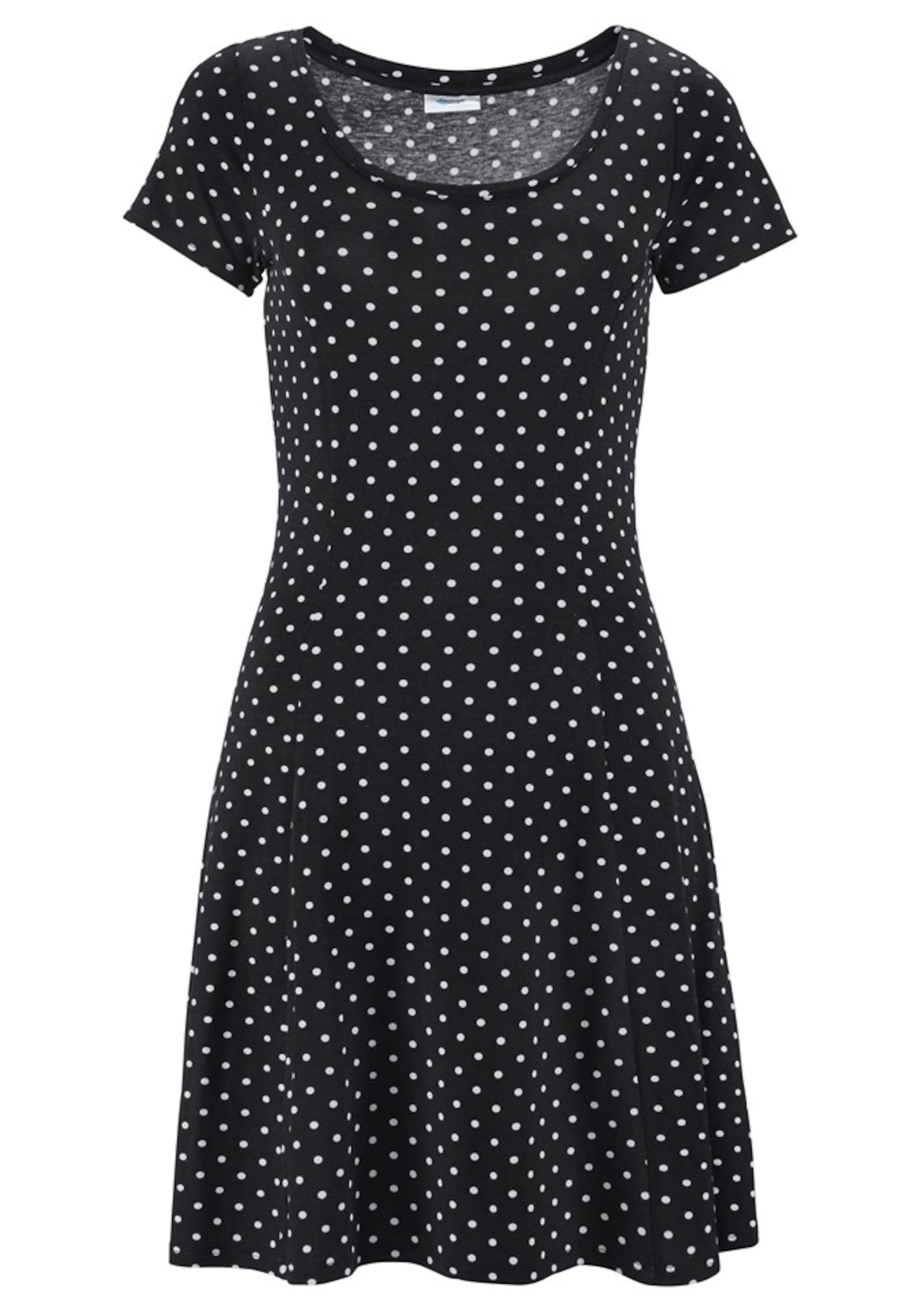 BEACH TIME Rochie de plaja  negru / alb