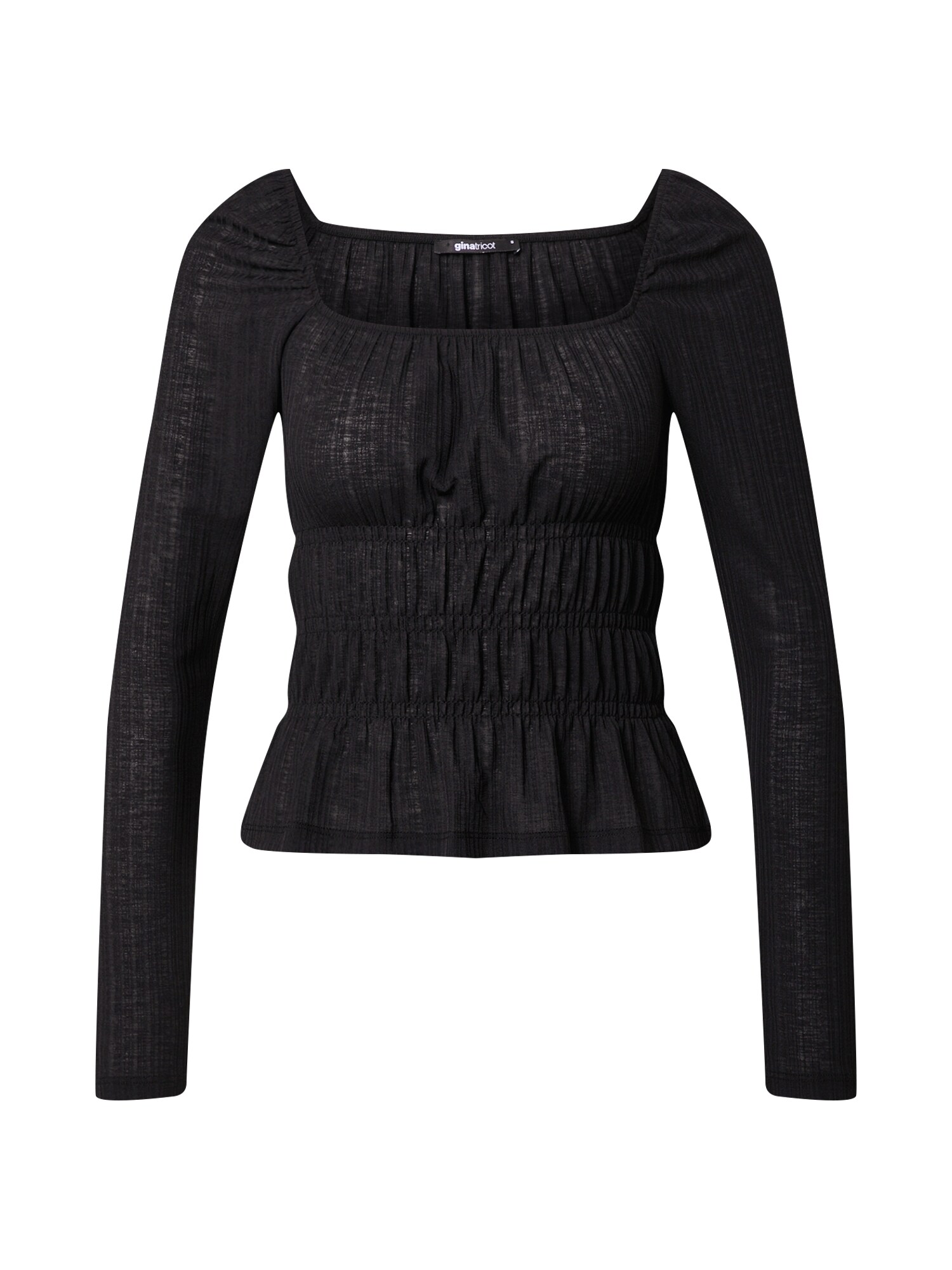 Gina Tricot Marškinėliai 'Anna'  juoda