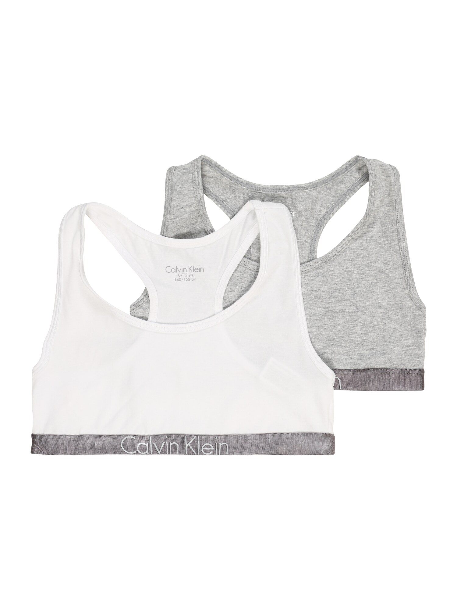 Calvin Klein Underwear Liemenėlė  margai pilka / balta