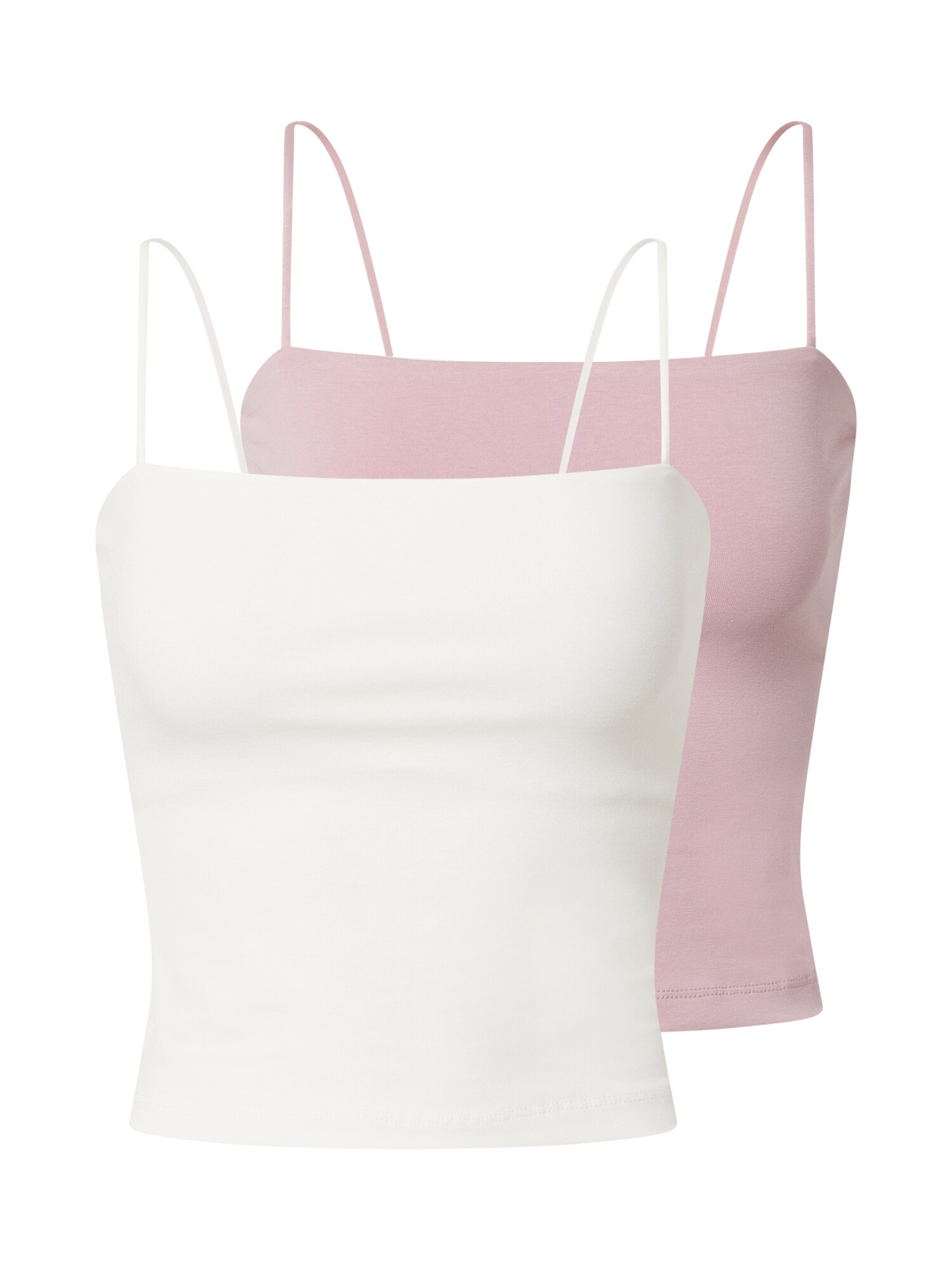 Gina Tricot Palaidinė be rankovių 'Scarlet'  balta / purpurinė