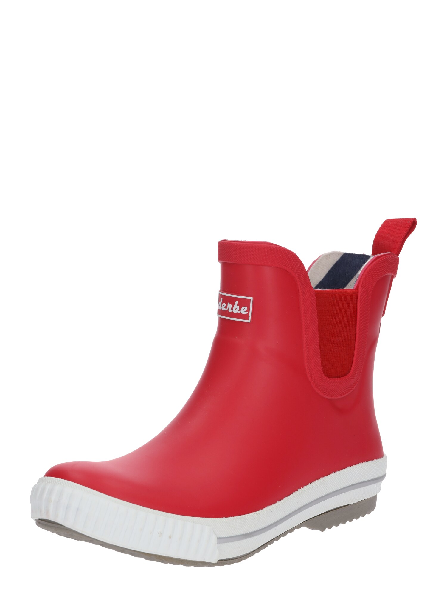 Derbe Dames Regenlaarzen Wattpuuschen Kersrood derbe kopen in de aanbieding