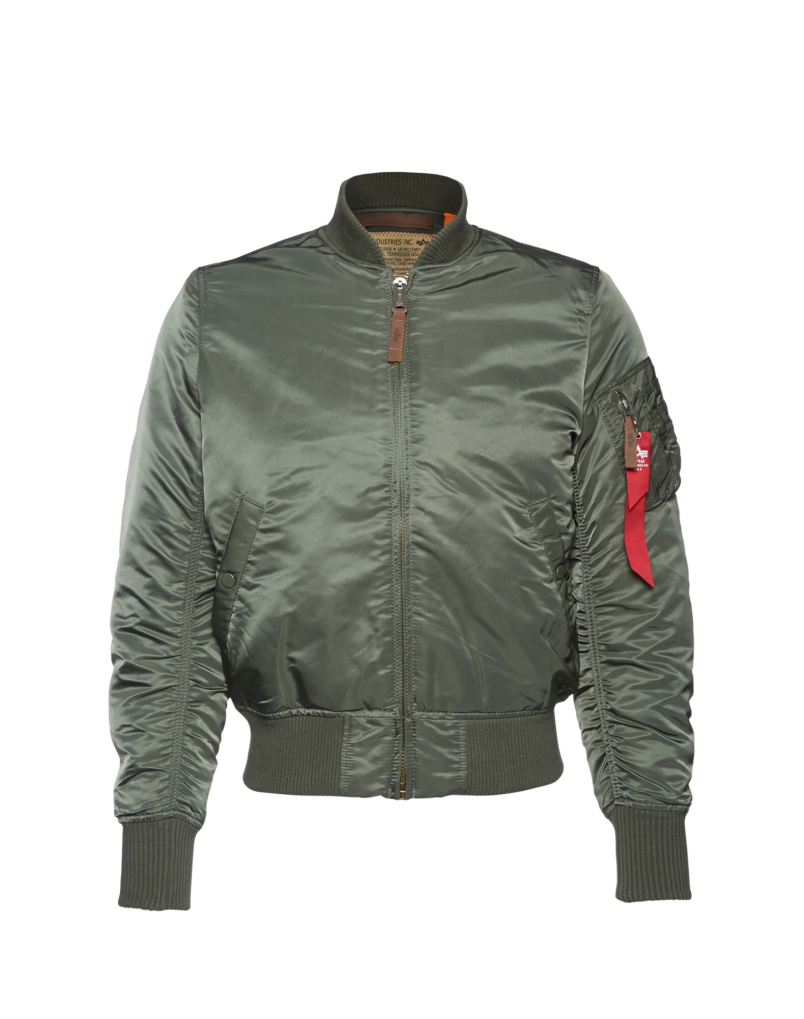 ALPHA INDUSTRIES Prechodná bunda 'MA-1 VF 59'  zelená