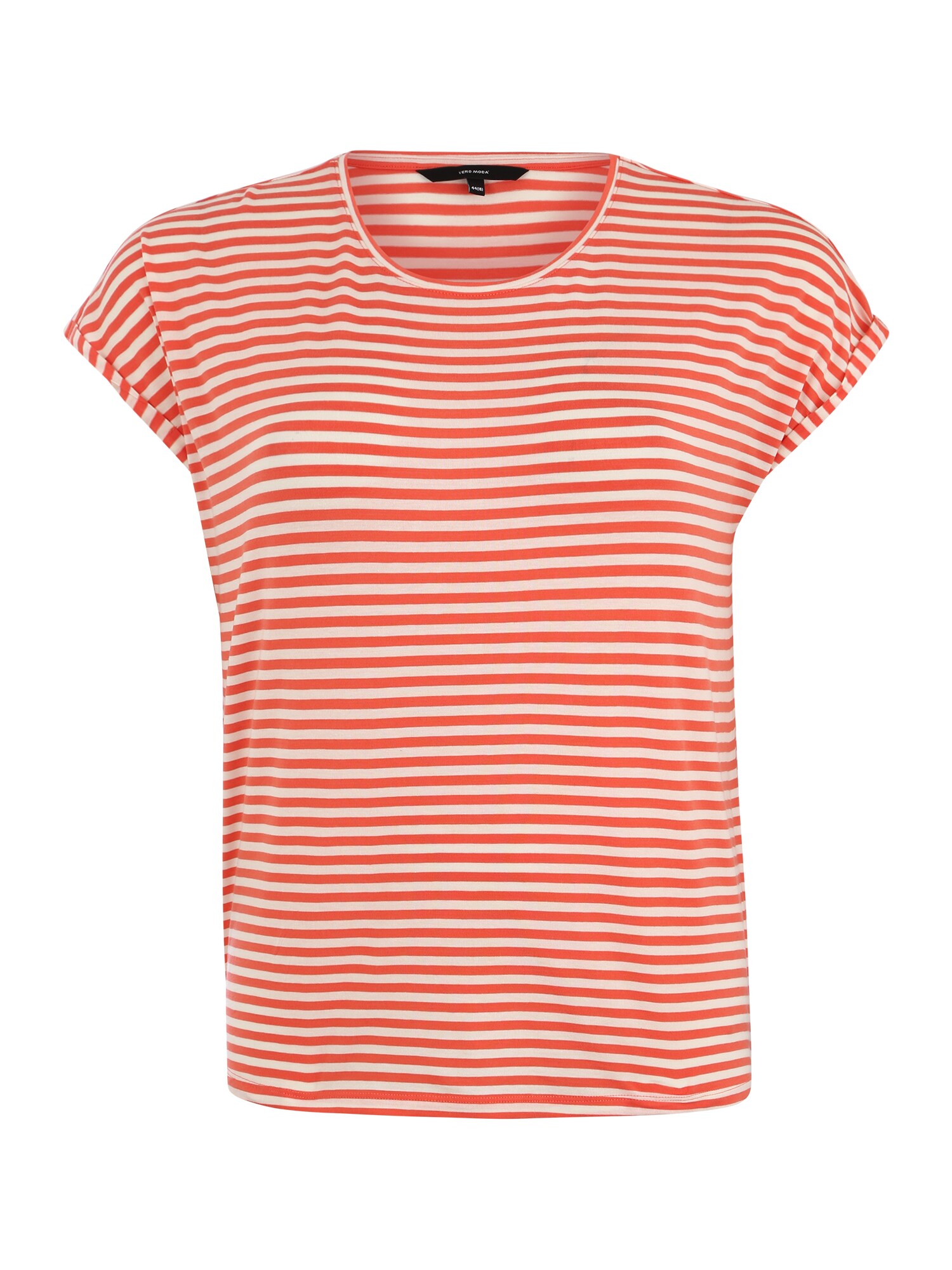Vero Moda Curve Dames Shirt Ava Koraal Wit vero moda curve kopen in de aanbieding