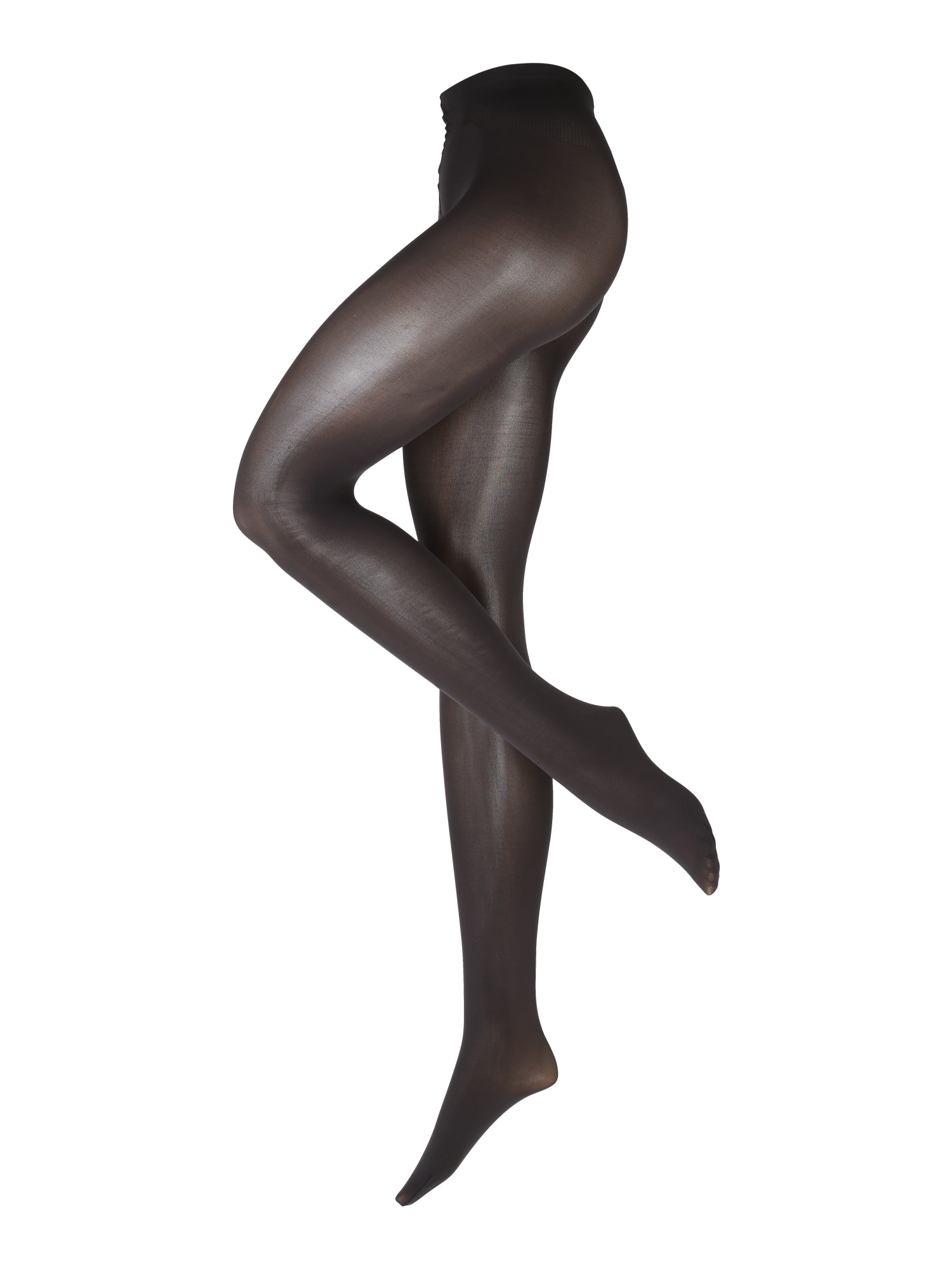 Swedish Stockings Ștrampeni fini Olivia  maro închis / negru