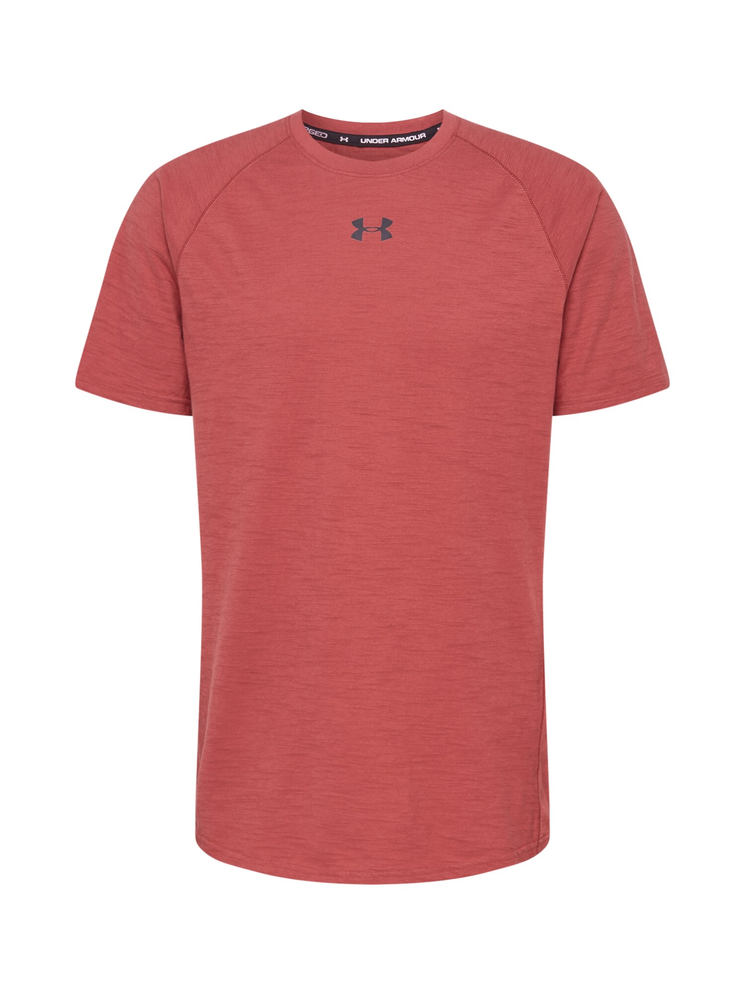 UNDER ARMOUR Sportiniai marškinėliai  raudona / pilka