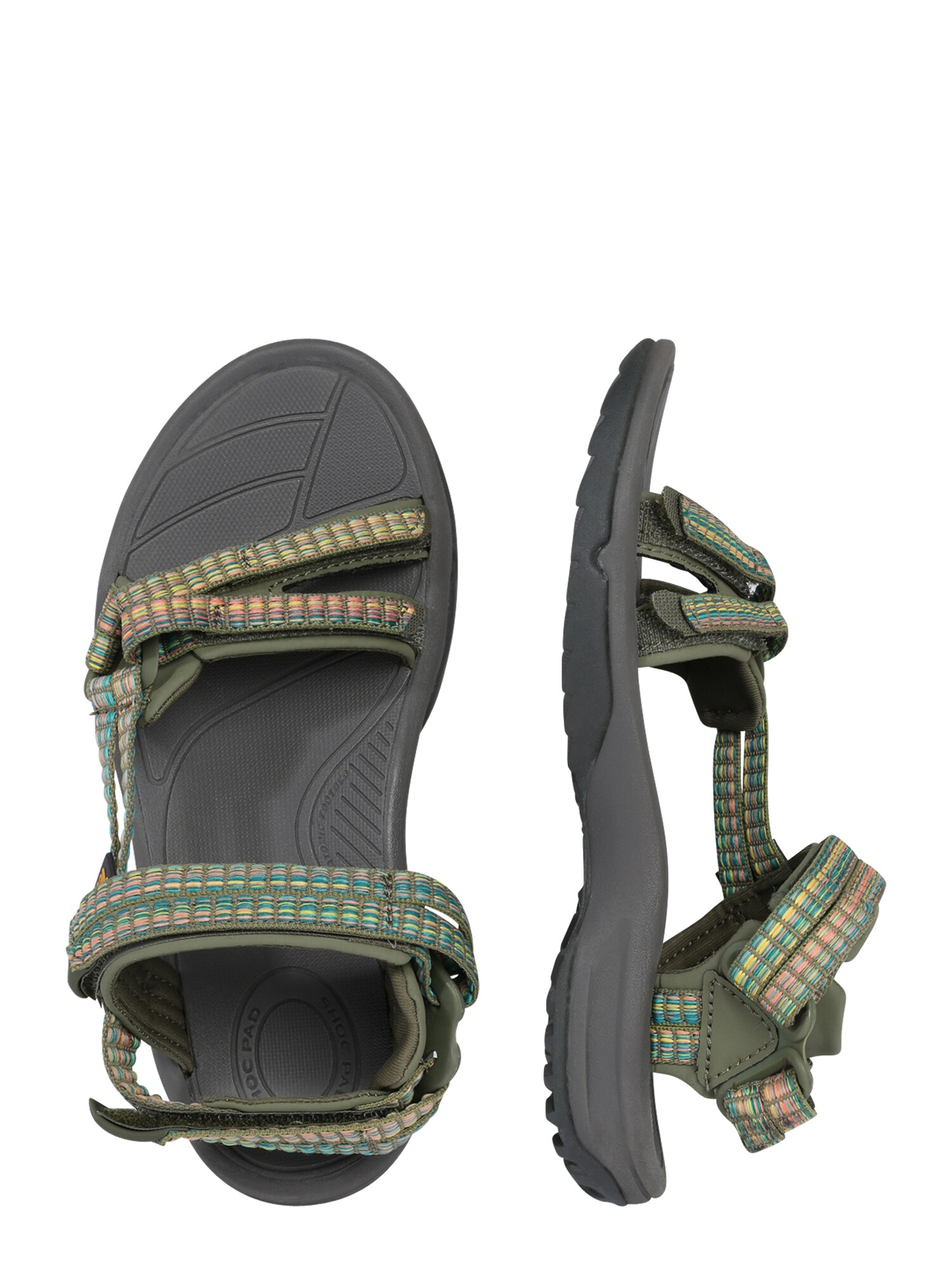 TEVA Sandalias de trekking 'Terra'  beige / verde / caqui – imagen 2