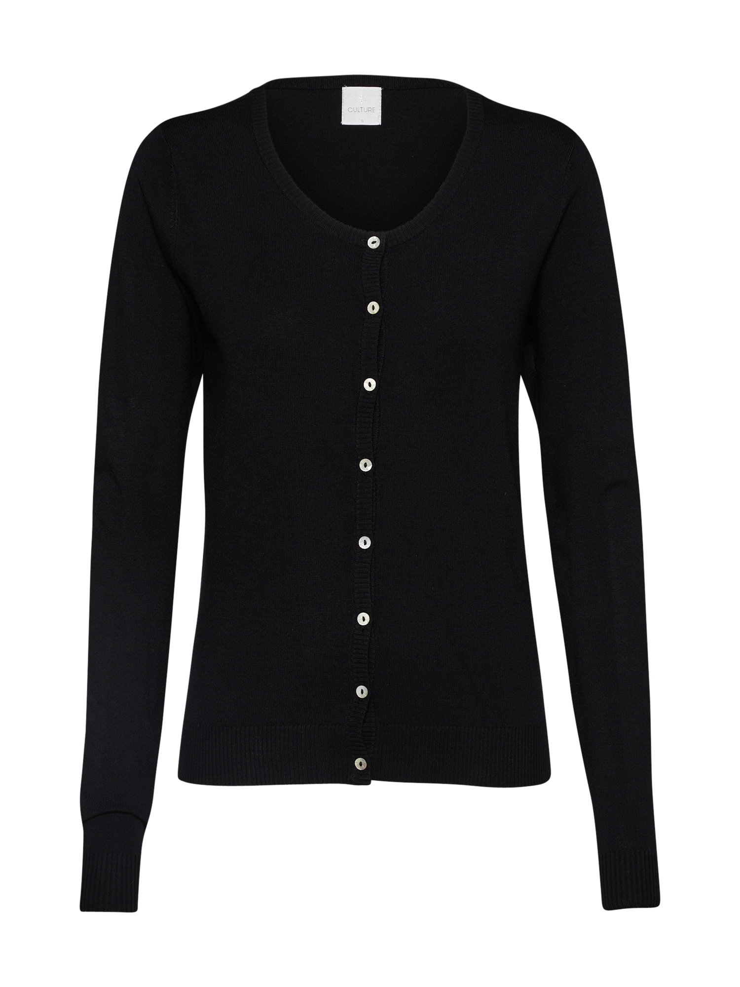 Culture Dames Gebreid Vest Annemarie Zwart culture kopen in de aanbieding