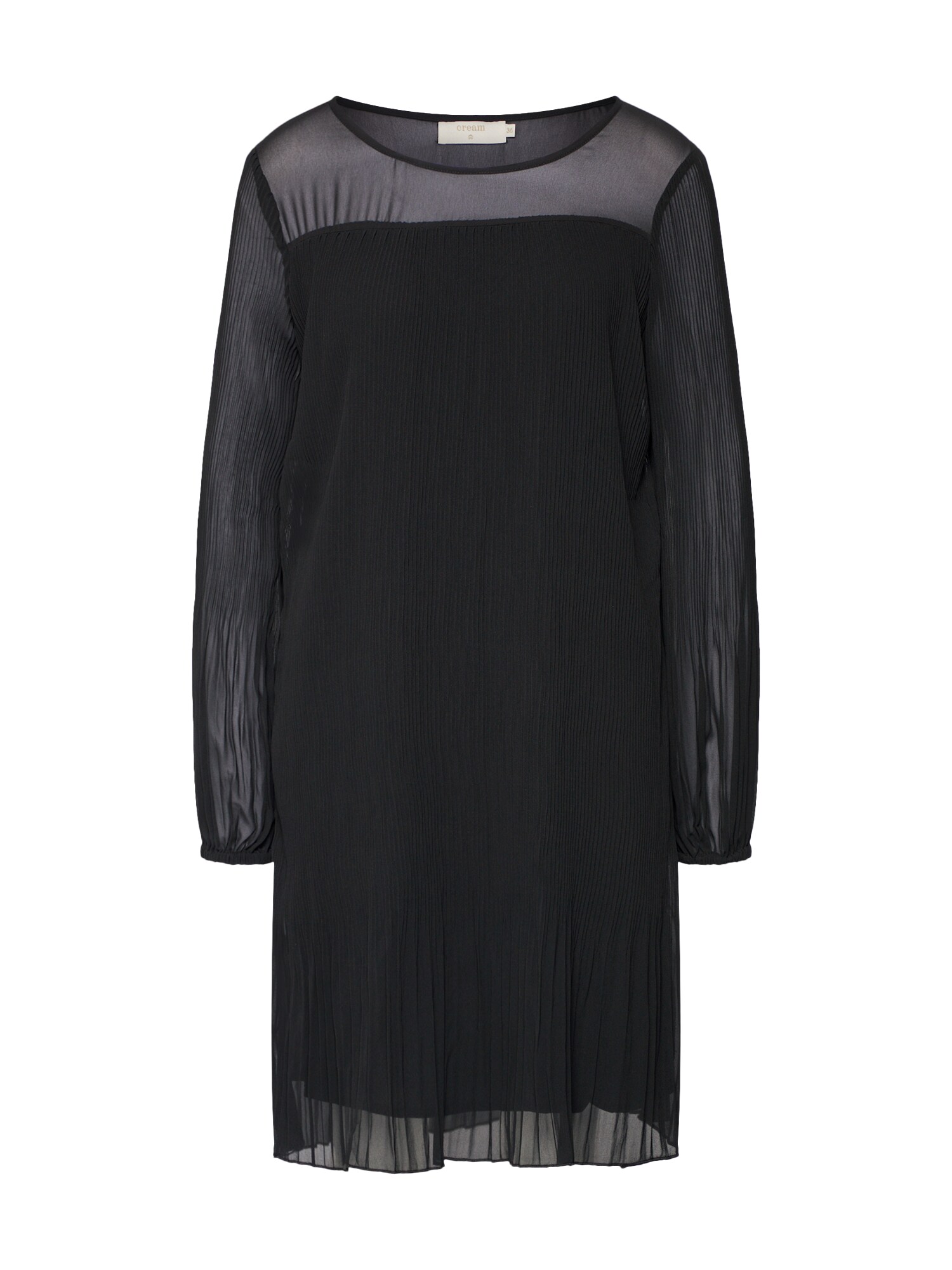 Cream Dames Jurk Tara Zwart cream kopen in de aanbieding