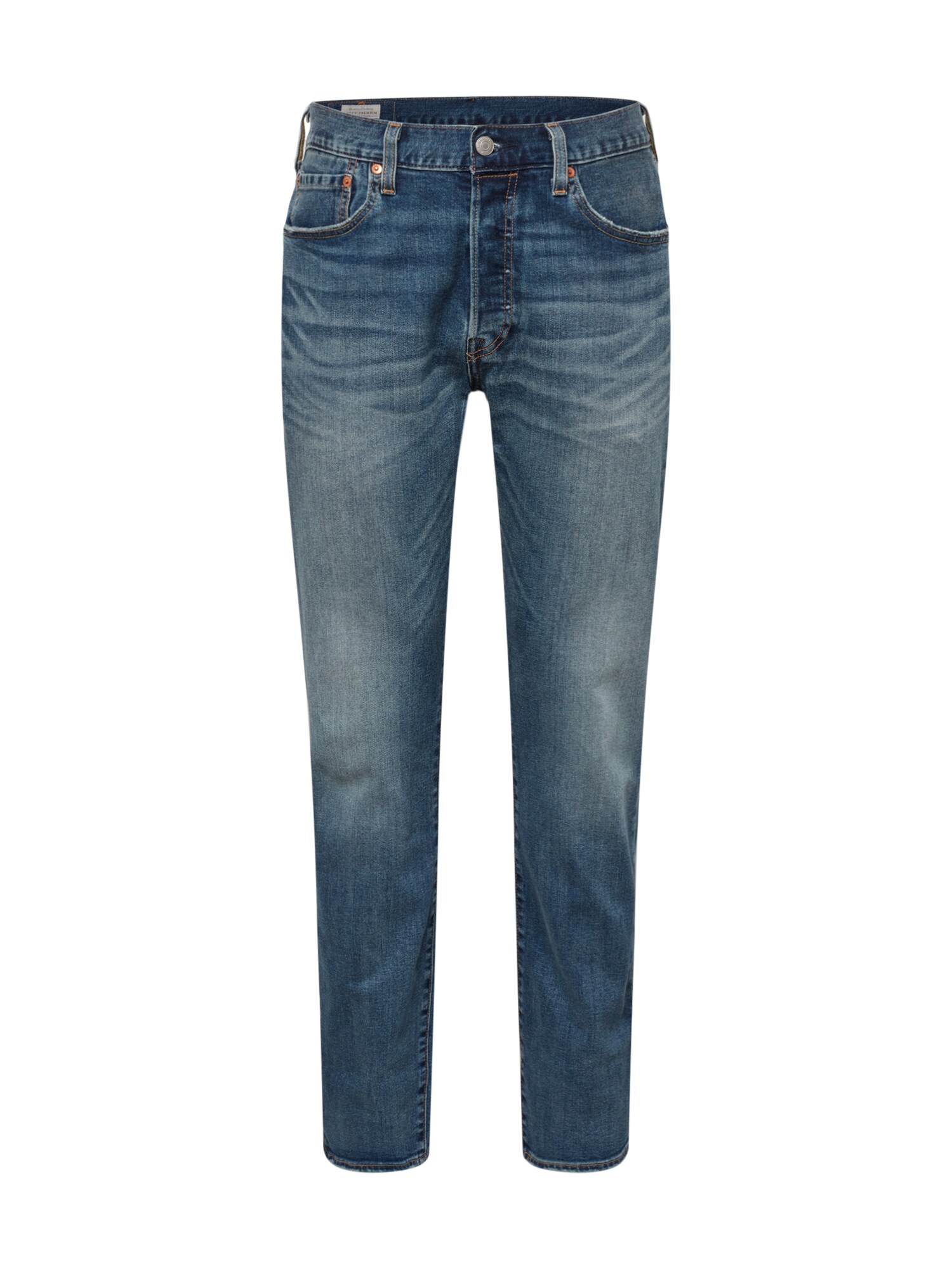 LEVI'S Džínsy '501® LEVIS®ORIGINAL FIT MED INDIGO - WORN IN'  modrá denim