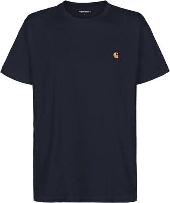 Carhartt WIP Camiseta 'Chase'  azul noche / naranja