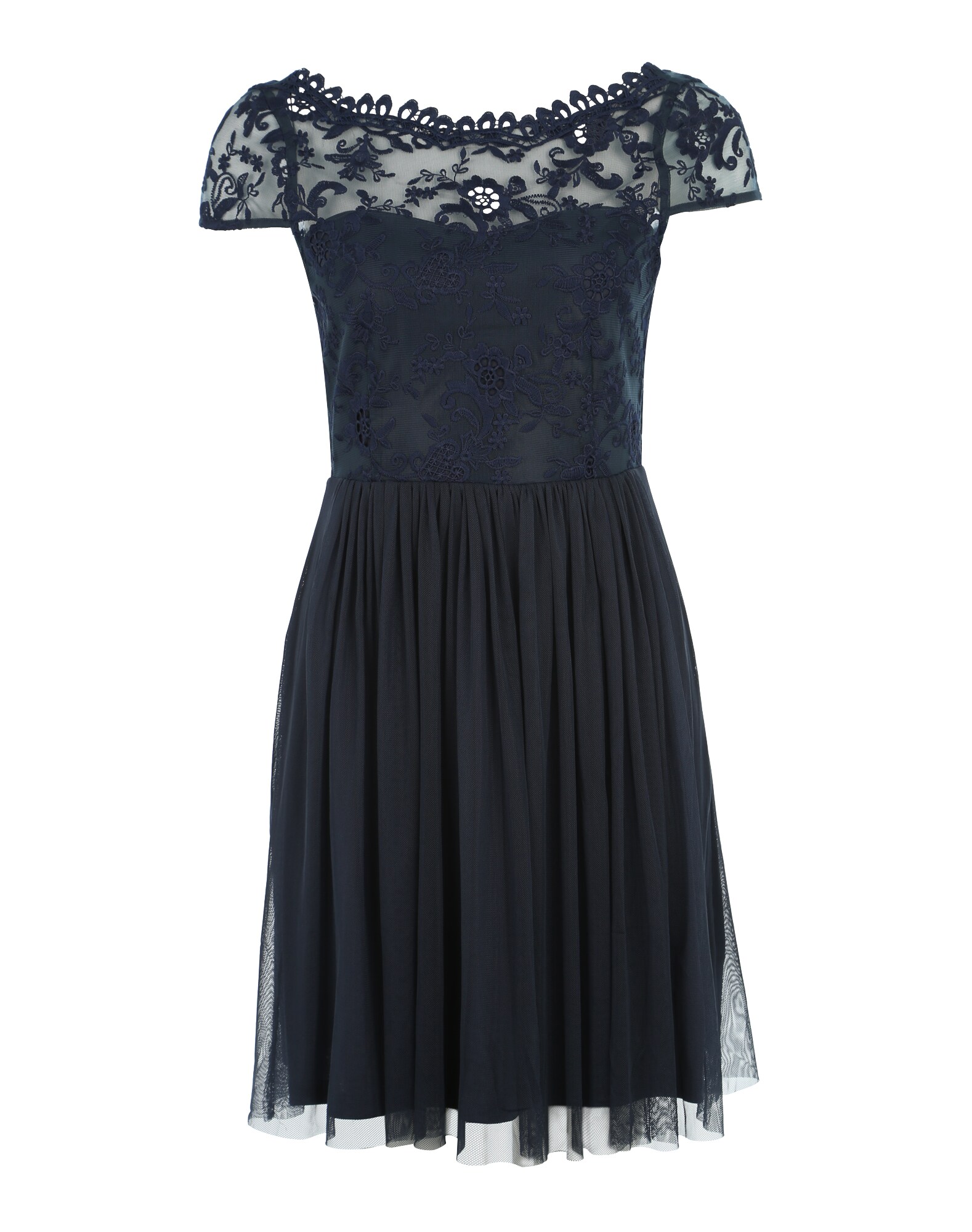 Vila Dames Cocktailjurk Viulricana Donkerblauw vila kopen in de aanbieding