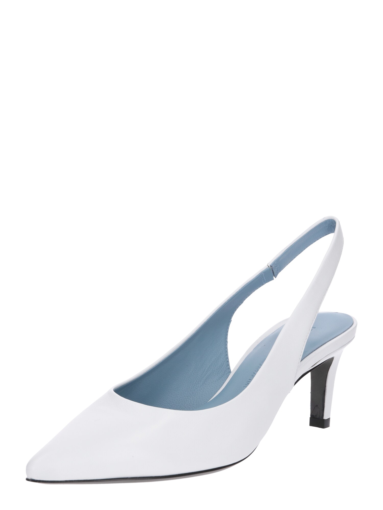 Kennel Schmenger Dames Slingpumps Enny Wit kennel schmenger kopen in de aanbieding