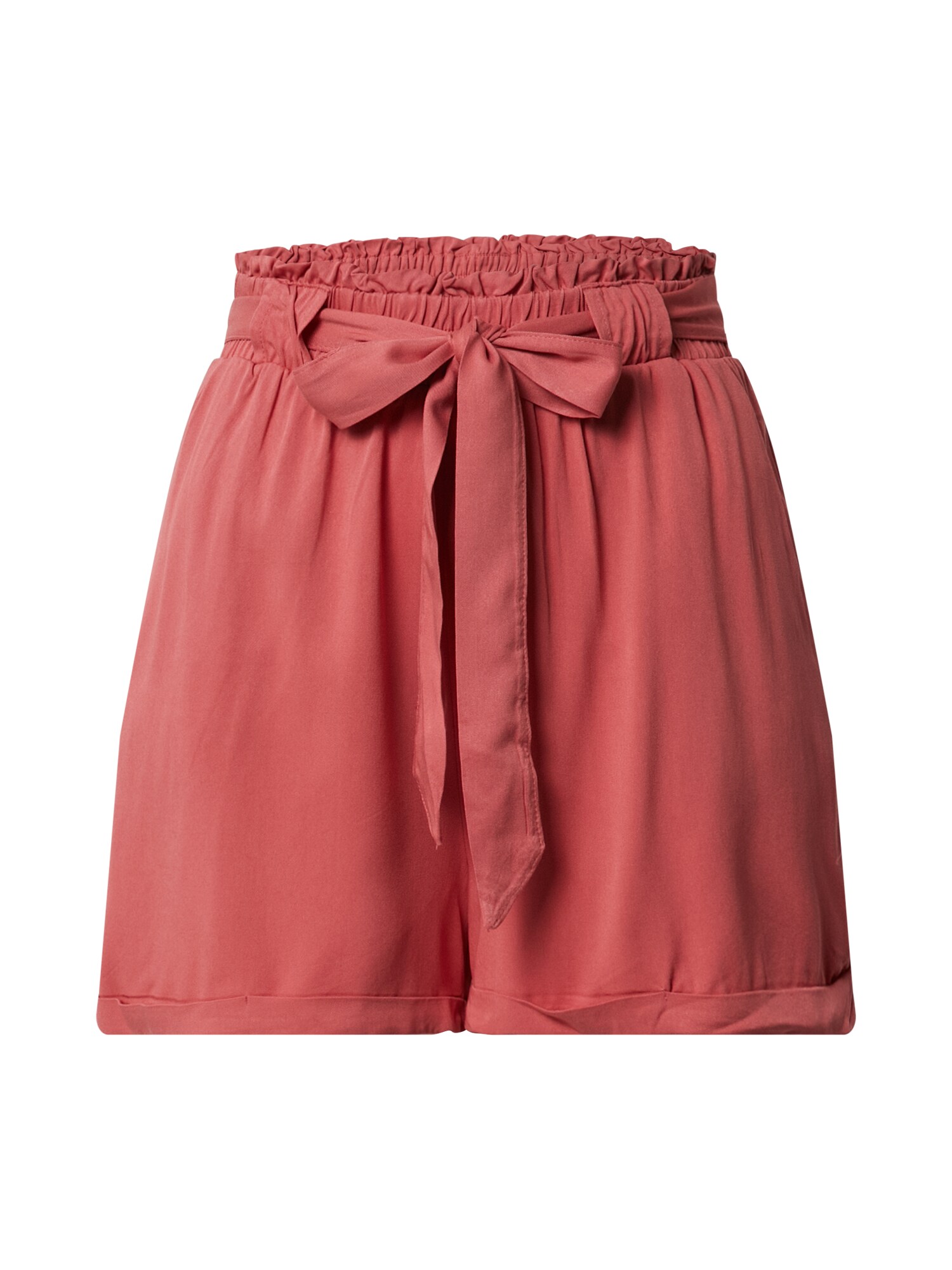 ONLY Kelnės 'ONLALMA LIFE VIS SHORTS SOLID WVN'  raudona