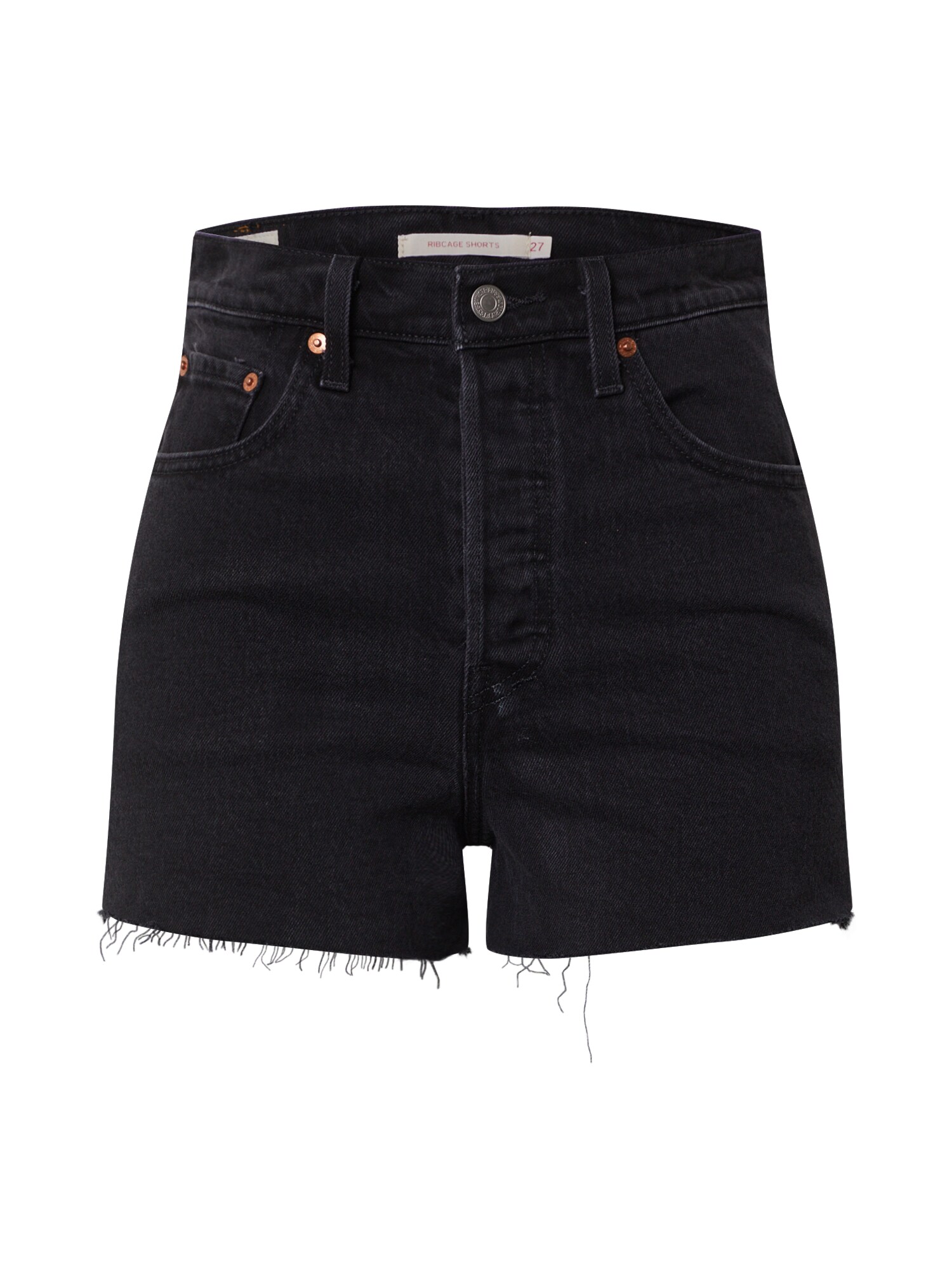 LEVI'S Džinsai 'RIBCAGE'  juoda