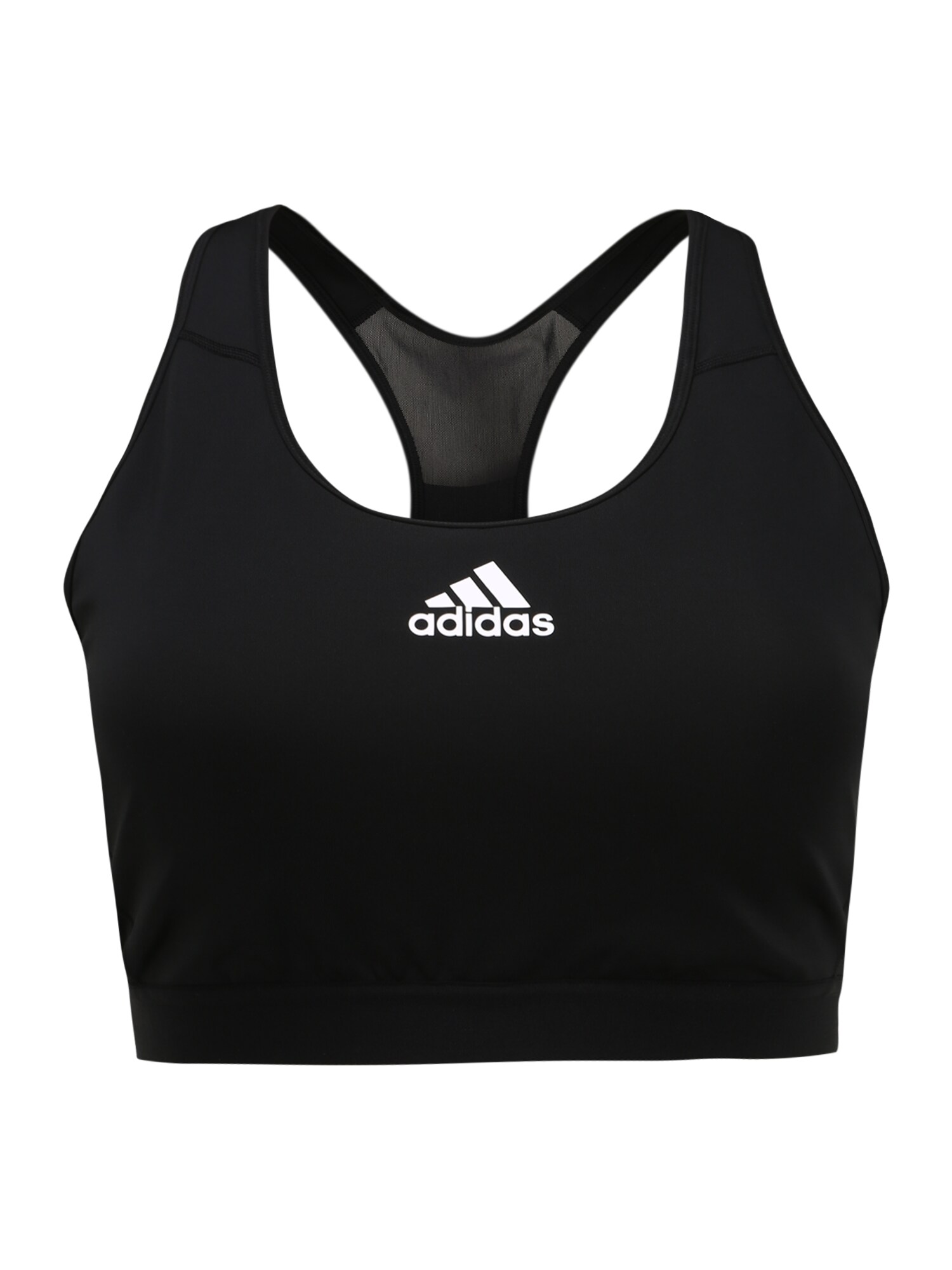 ADIDAS PERFORMANCE Sportinė liemenėlė 'Don't Rest Alphaskin'  juoda / balta