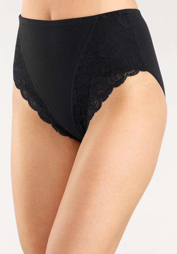 PETITE FLEUR, Alakformáló body, fekete, 3 kép a 4 közül