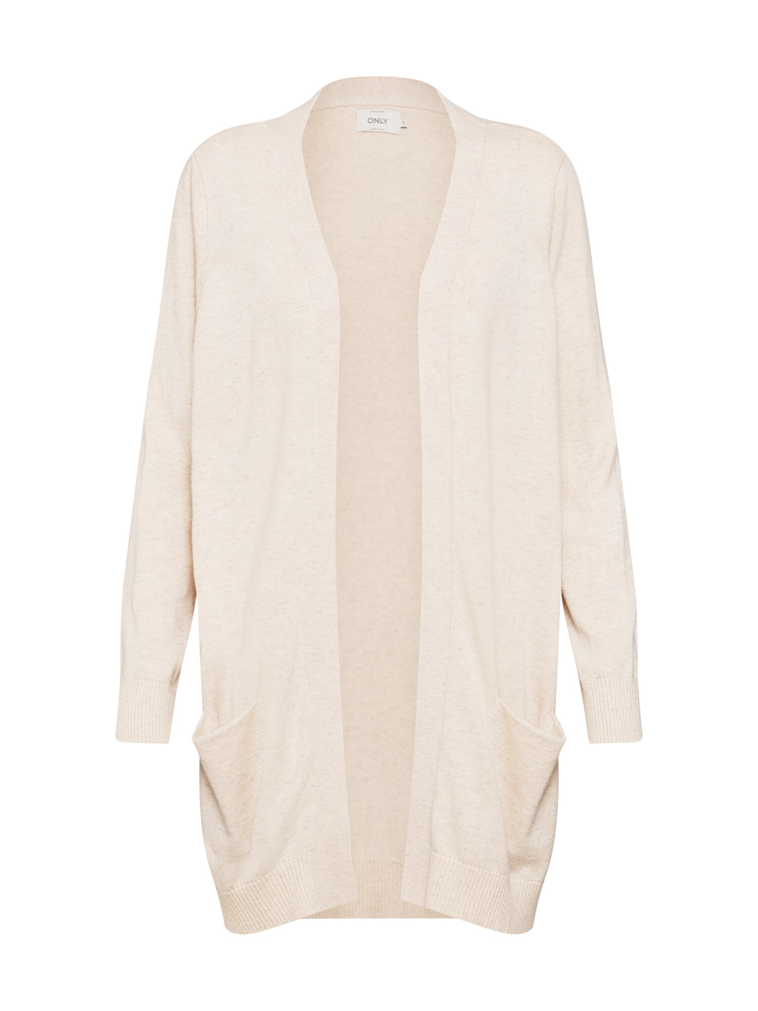 Only Dames Gebreid Vest Onlalmine Ls Cardigan Knt Creme only kopen in de aanbieding