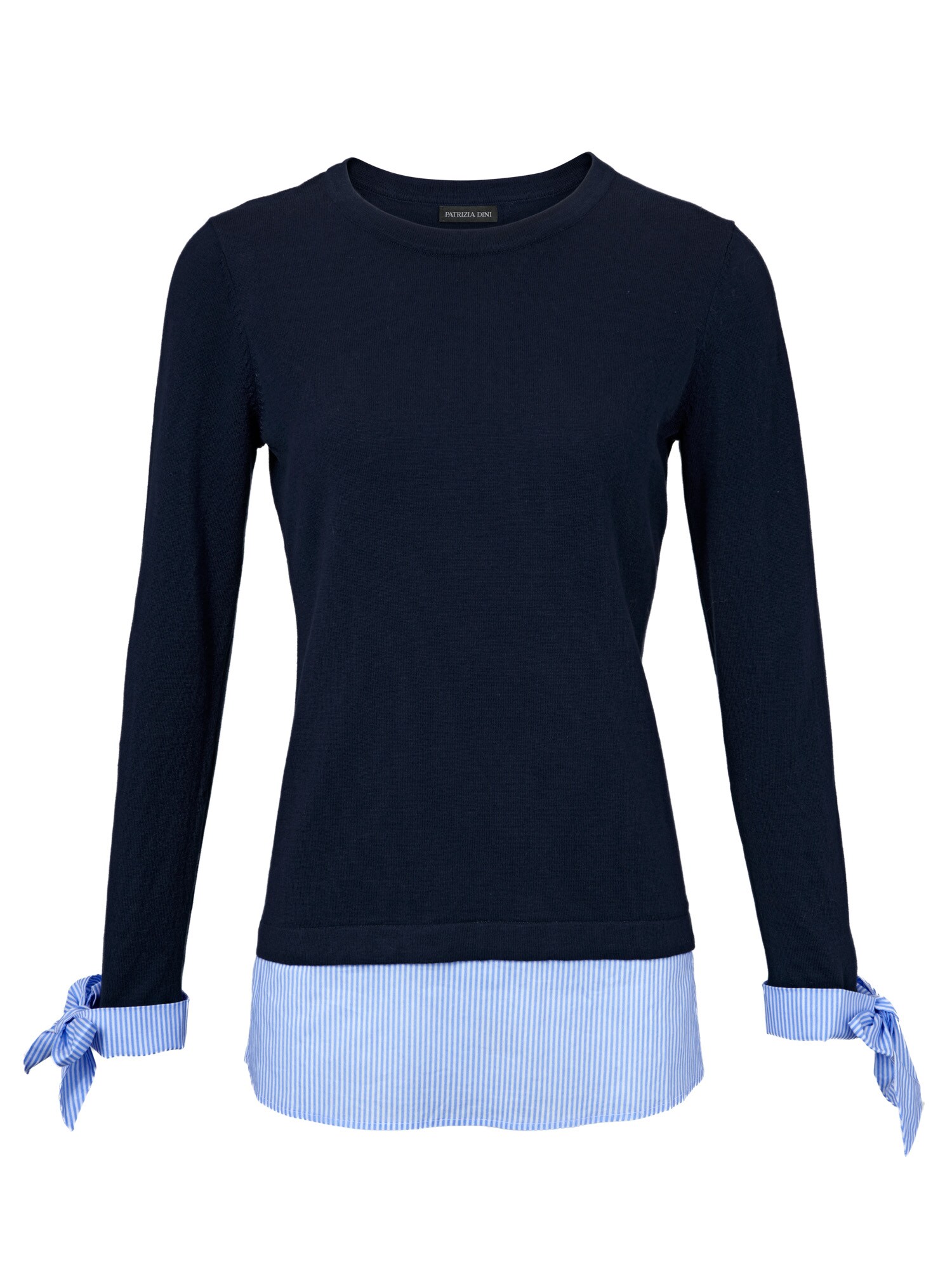 Heine Dames Trui Marine Lichtblauw heine kopen in de aanbieding