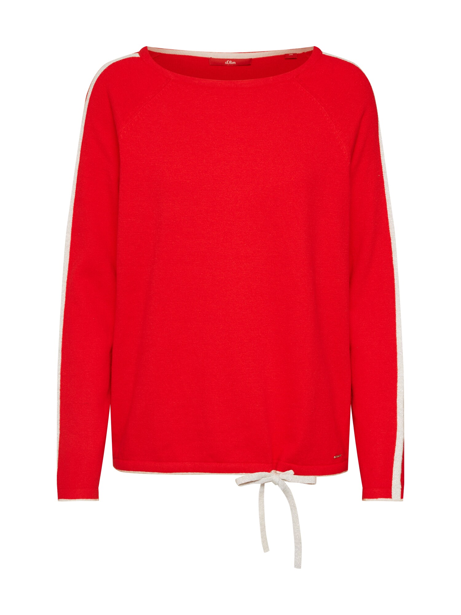 Soliver Red Label Dames Trui Rood Wit soliver red label kopen in de aanbieding