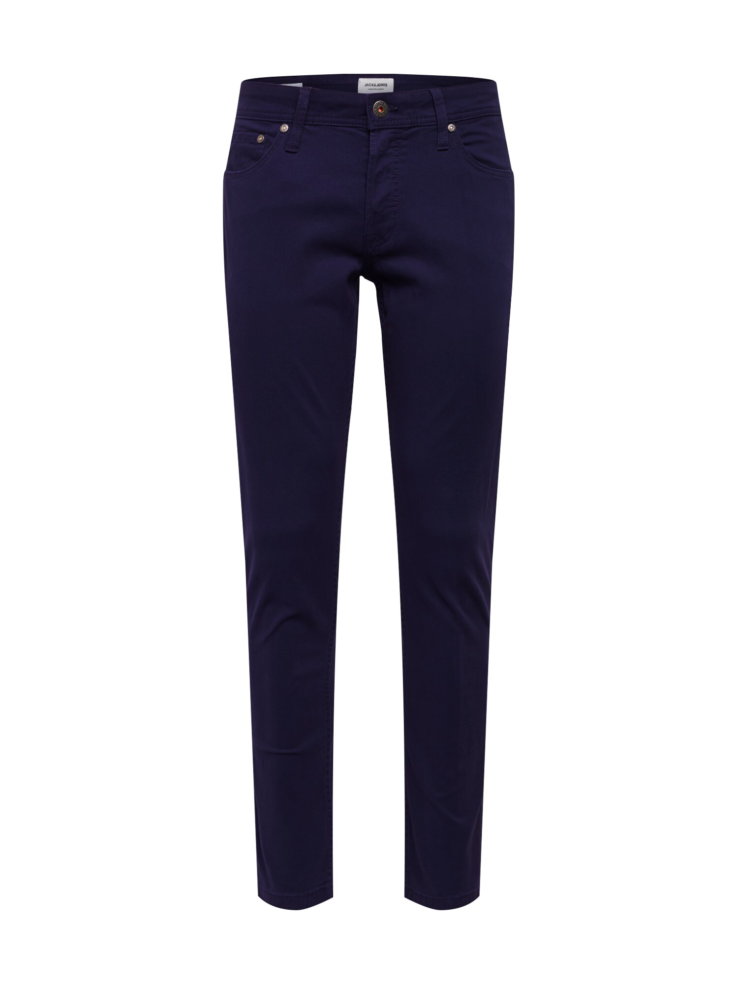 JACK & JONES Kelnės 'JJIGLENN ORG PANT AKM 802 NAVY  BLAZER'  tamsiai mėlyna