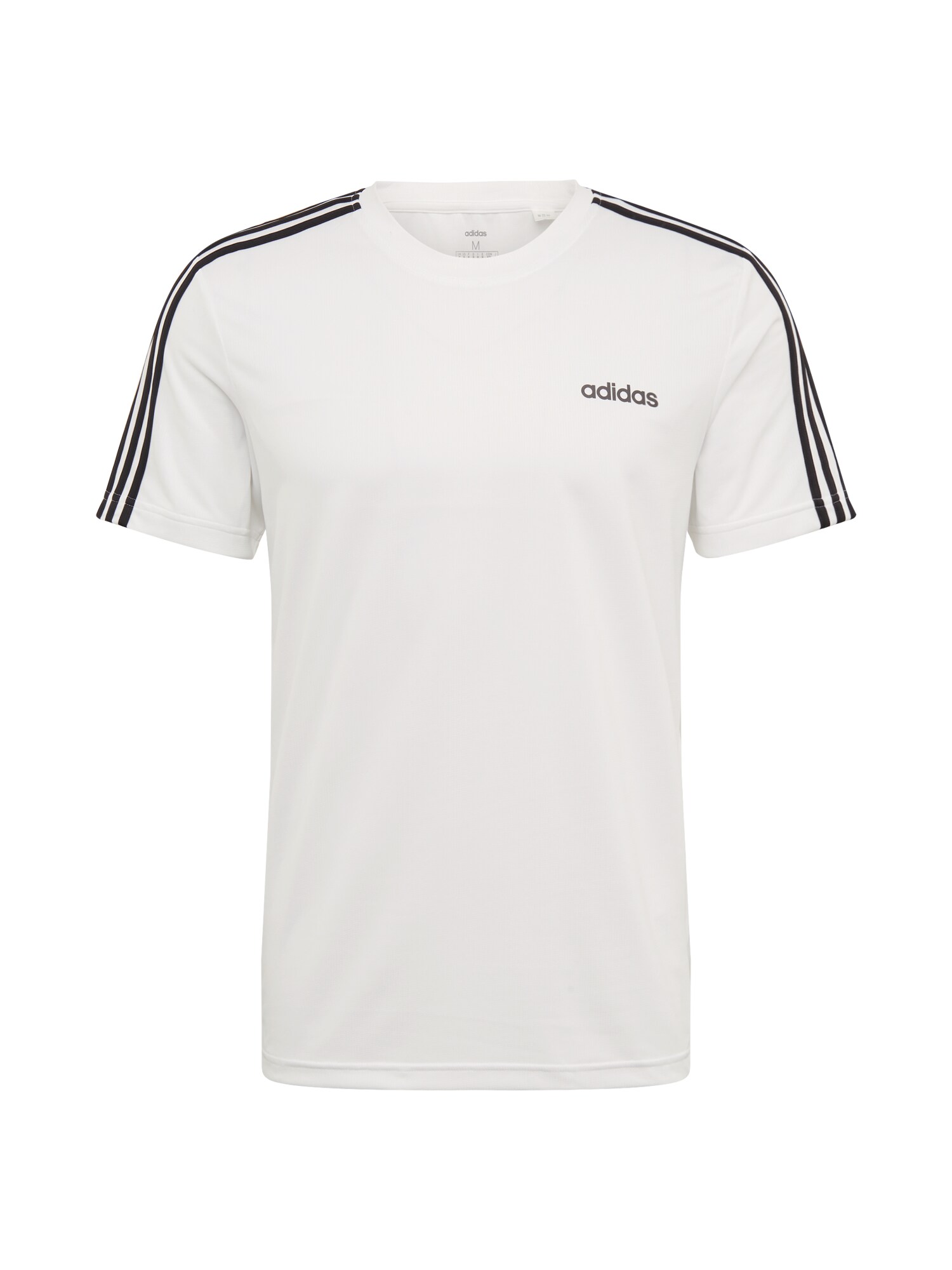 ADIDAS PERFORMANCE Sportiniai marškinėliai 'M D2M 3S TEE'  balta / juoda