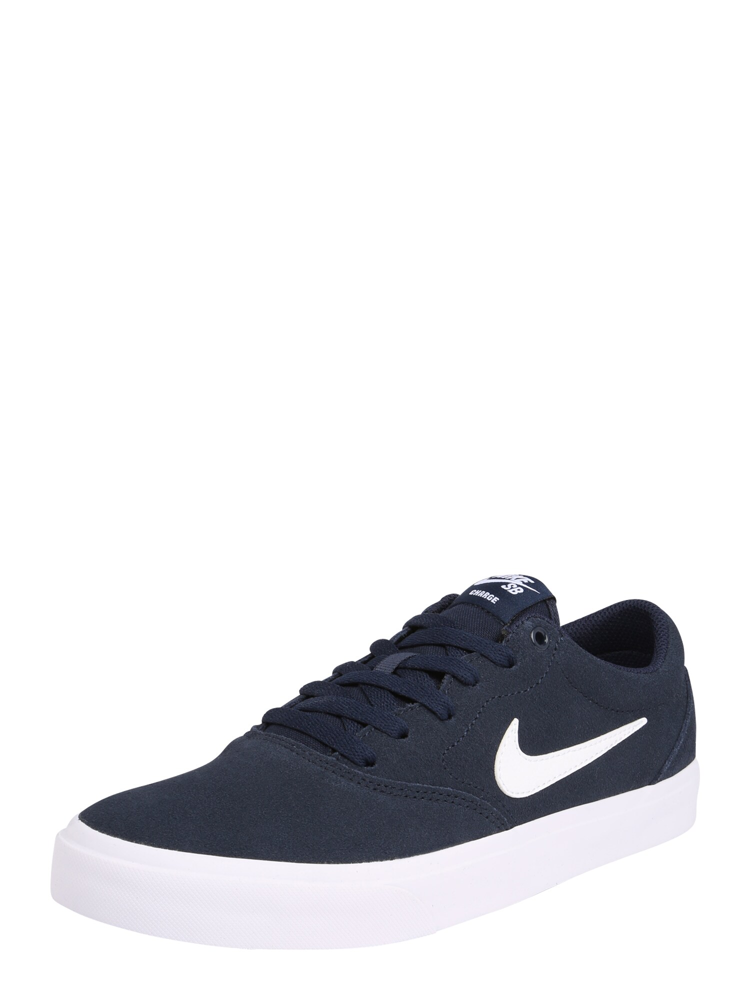 Nike SB Sportbačiai be auliuko 'Charge Suede'  balta / nakties mėlyna