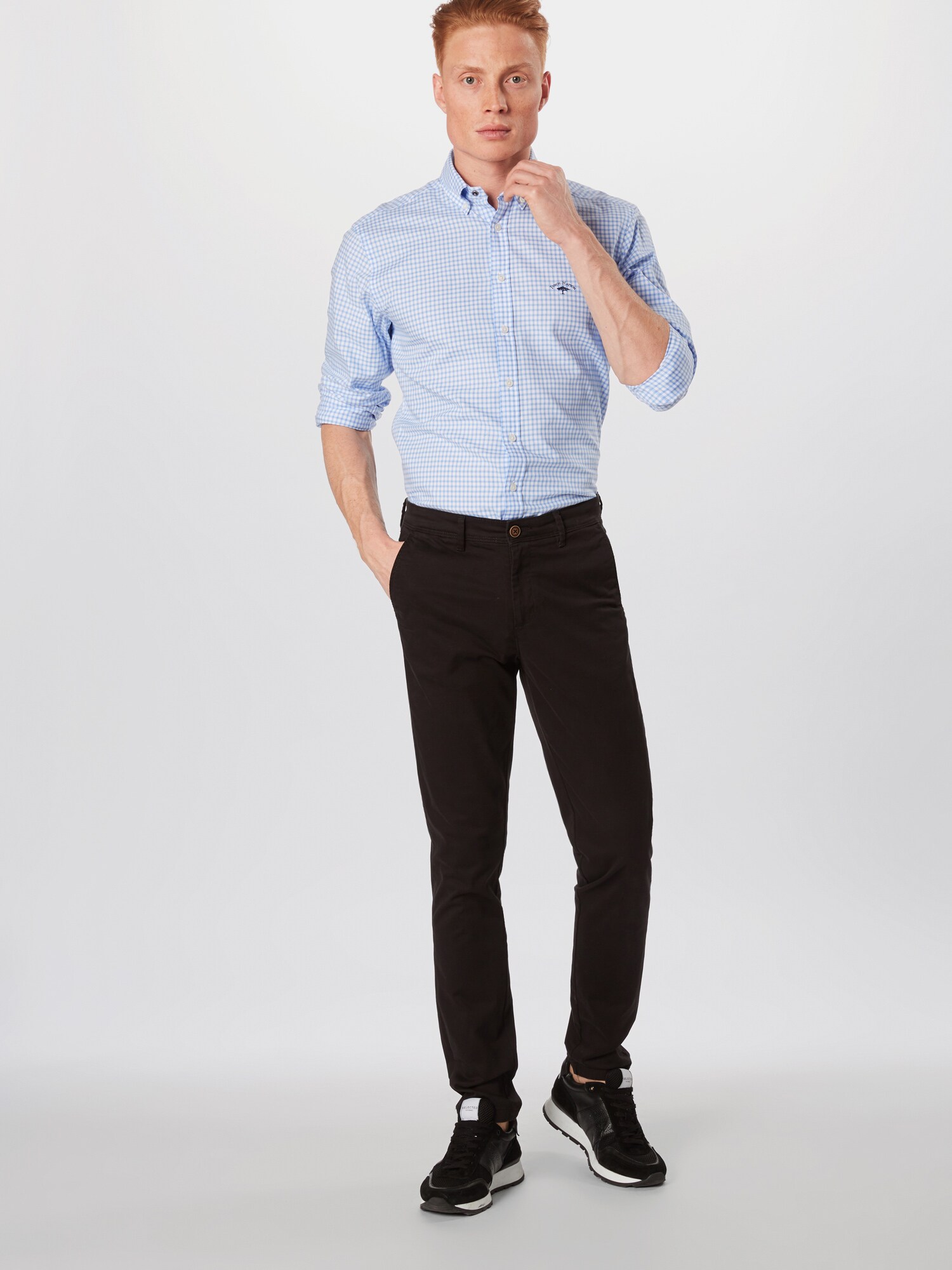 JACK & JONES Chino nohavice 'JJIMarco JJBowie' čierna (obrázok 4)