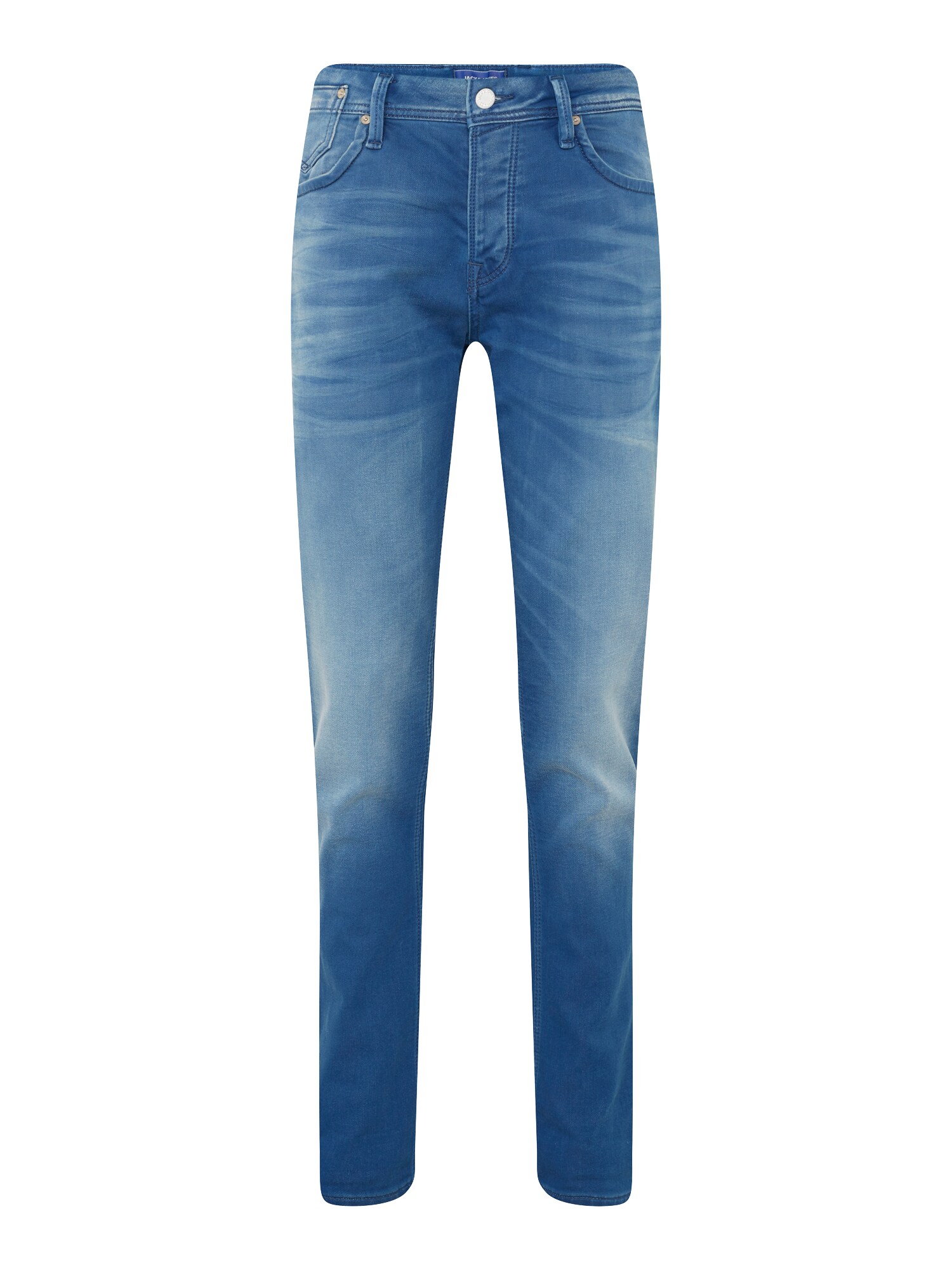 JACK & JONES Džinsai 'The Leon'  tamsiai (džinso) mėlyna