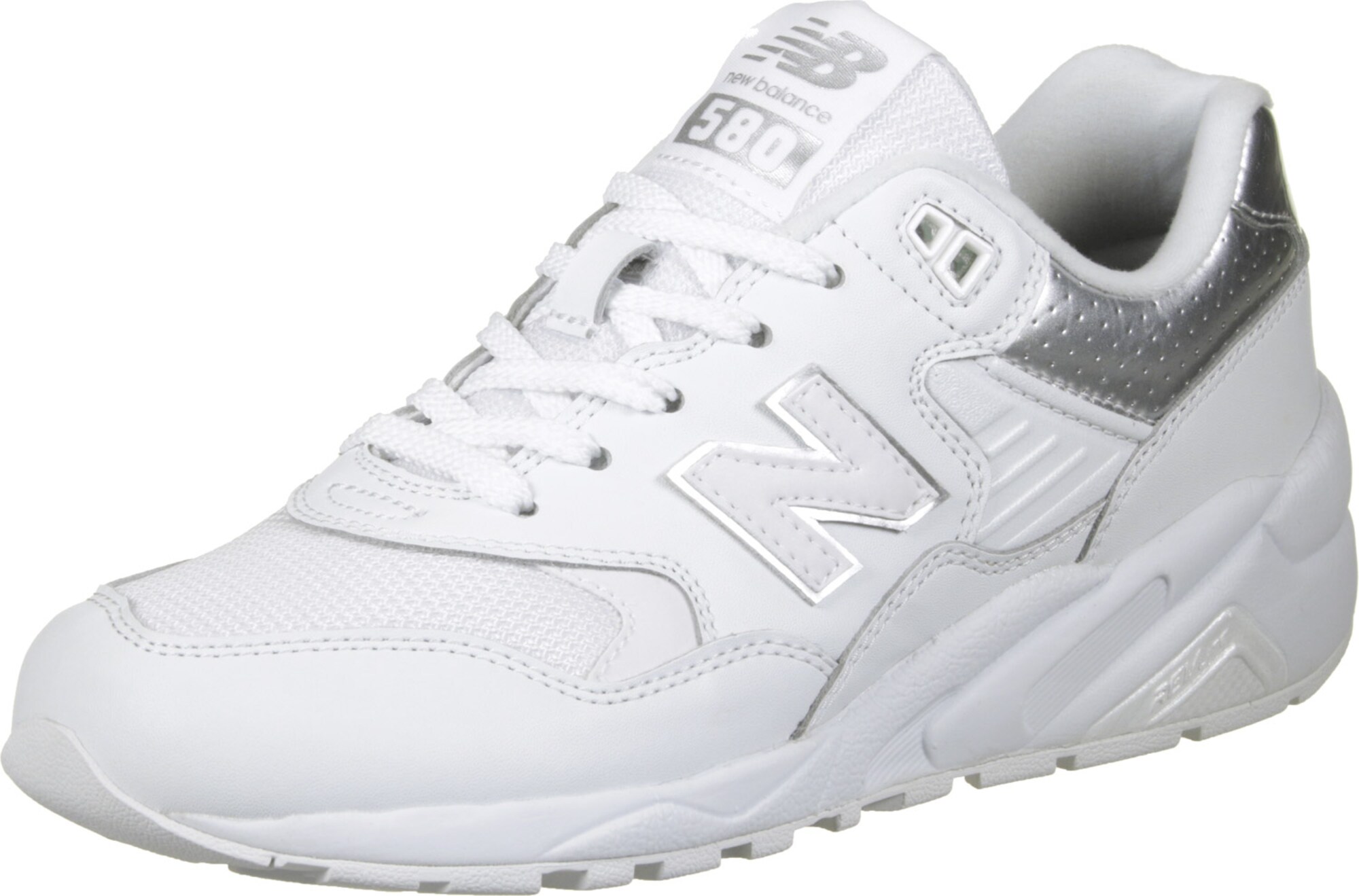 New Balance Dames Sneakers Laag Wrt580 Zilver Wit new balance kopen in de aanbieding