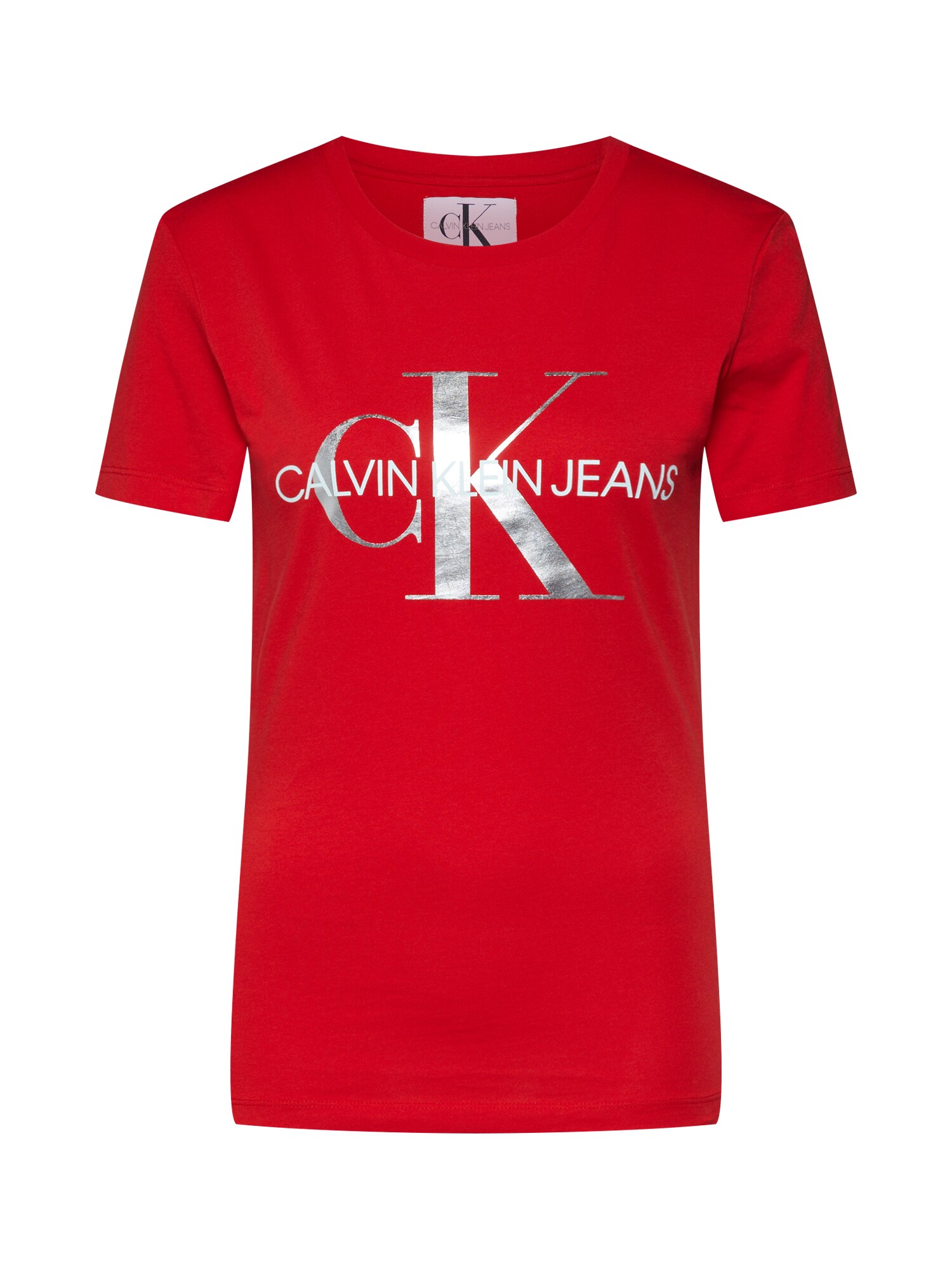 Calvin Klein Jeans Dames Shirt Rood calvin klein jeans kopen in de aanbieding