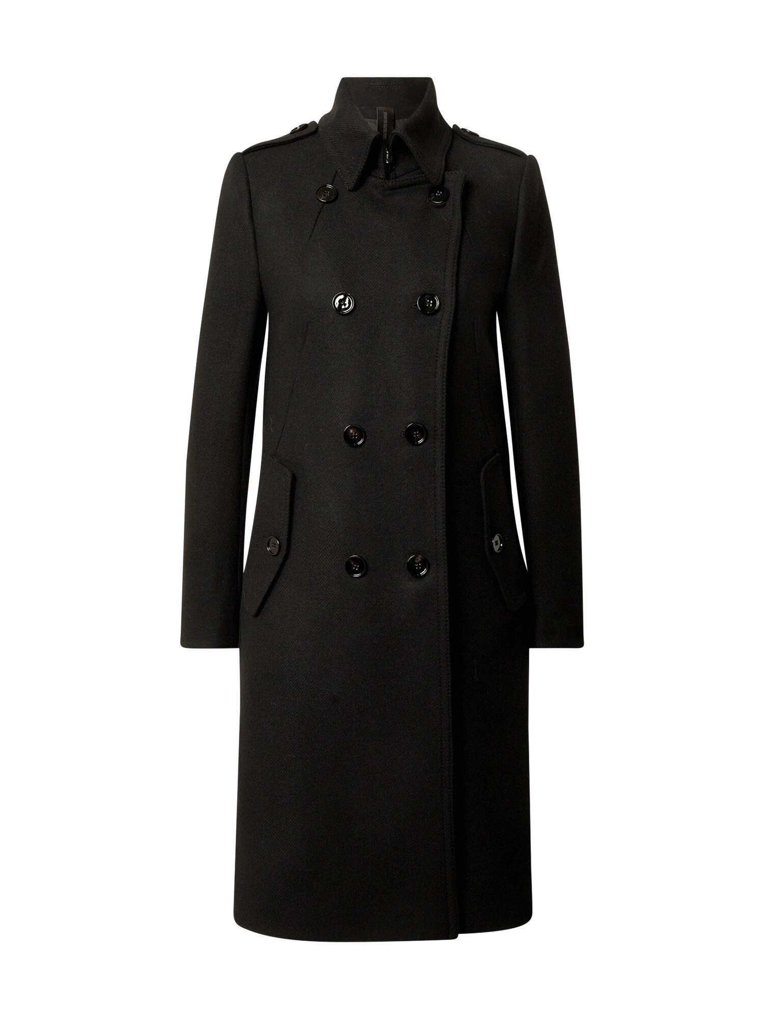 DRYKORN Rudeninis-žieminis paltas 'HARLESTON'  juoda