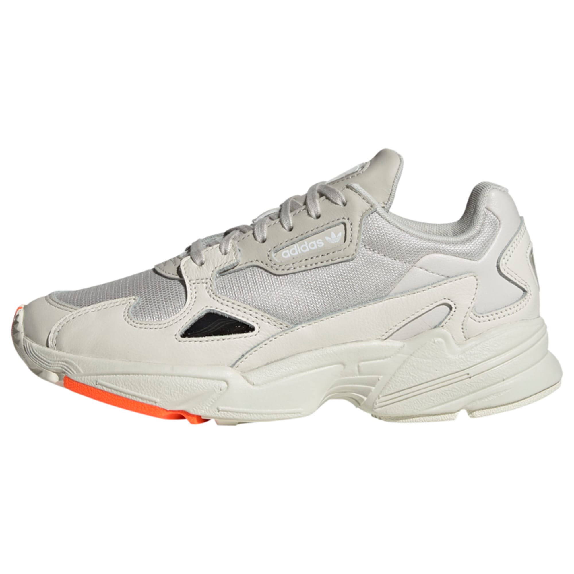 ADIDAS ORIGINALS Sportbačiai be auliuko  balkšva / natūrali balta / neoninė oranžinė / juoda