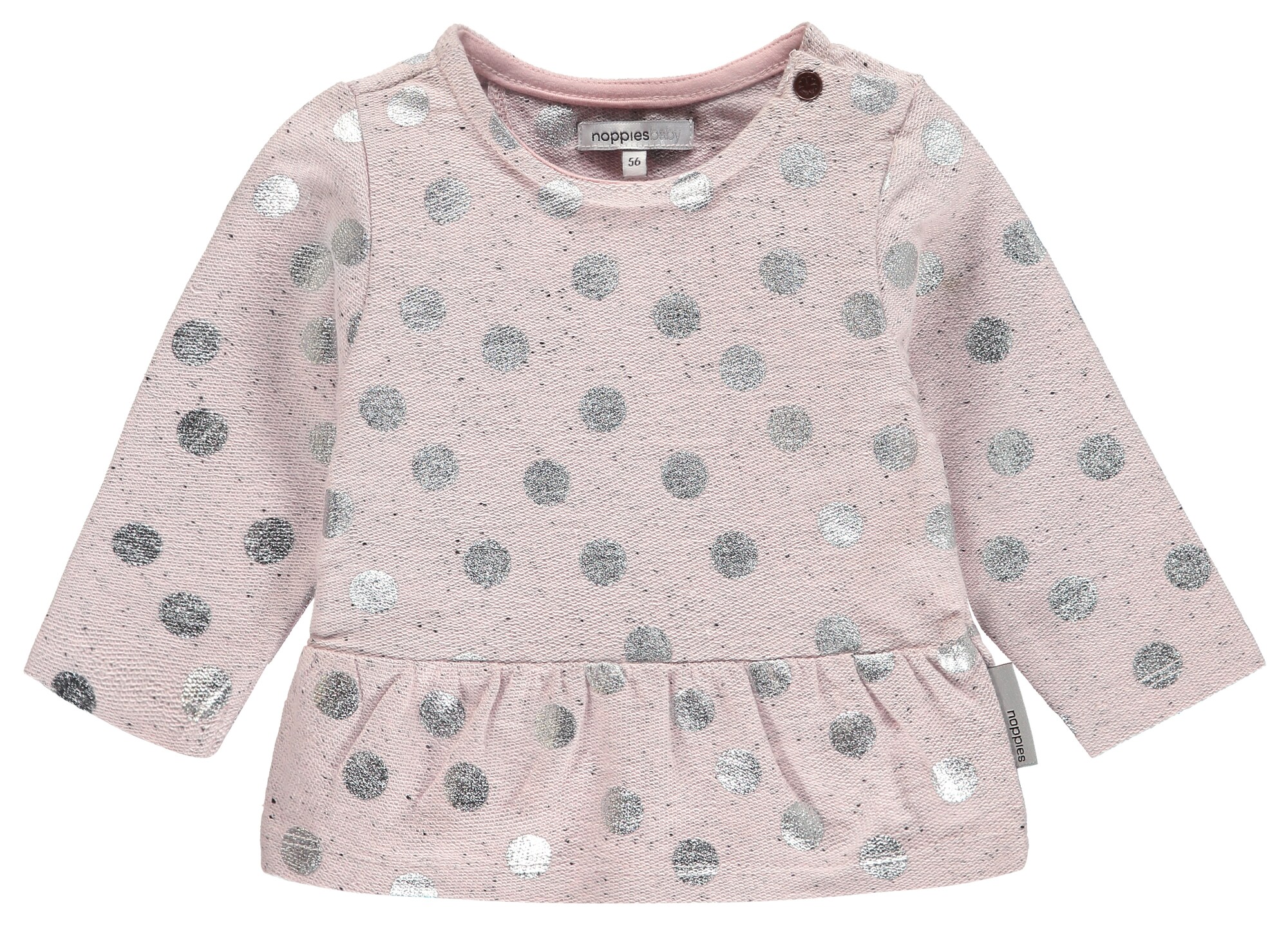 Noppies Meisjes Shirt Waverly Rosa Zilver noppies kopen in de aanbieding