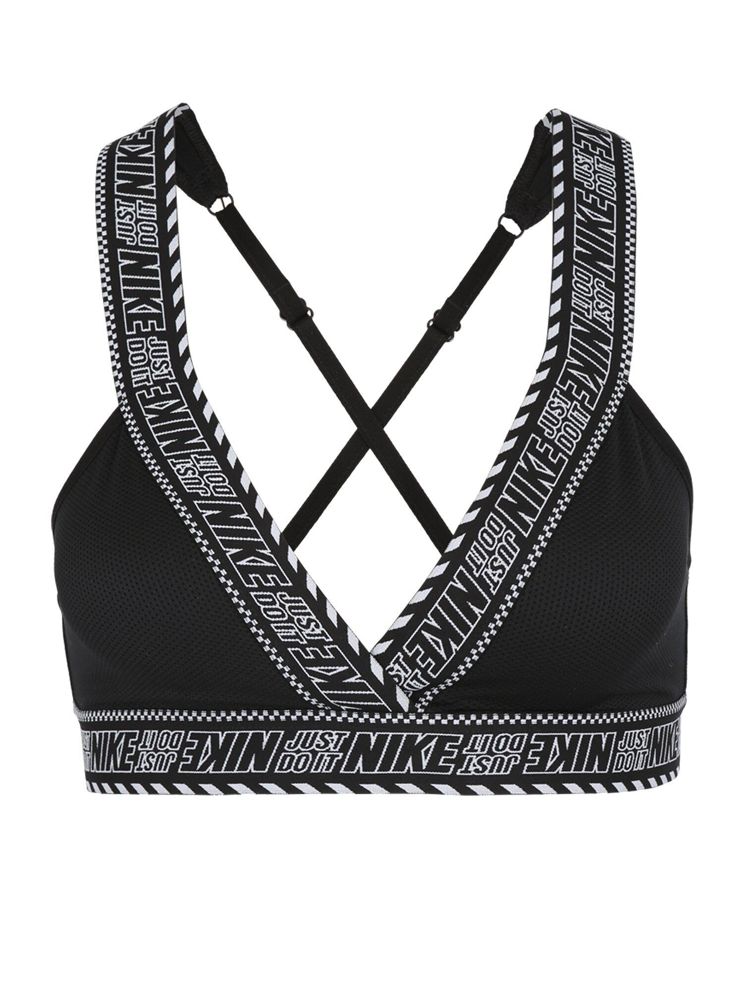 Nike Dames Sport Bh Indy Light Bra Zwart Wit nike kopen in de aanbieding