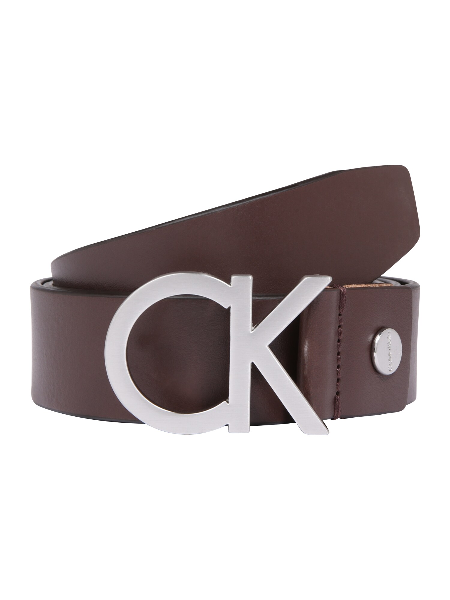 Calvin Klein Ledergürtel ''''ADJ. BUCKLE BELT'''' braun