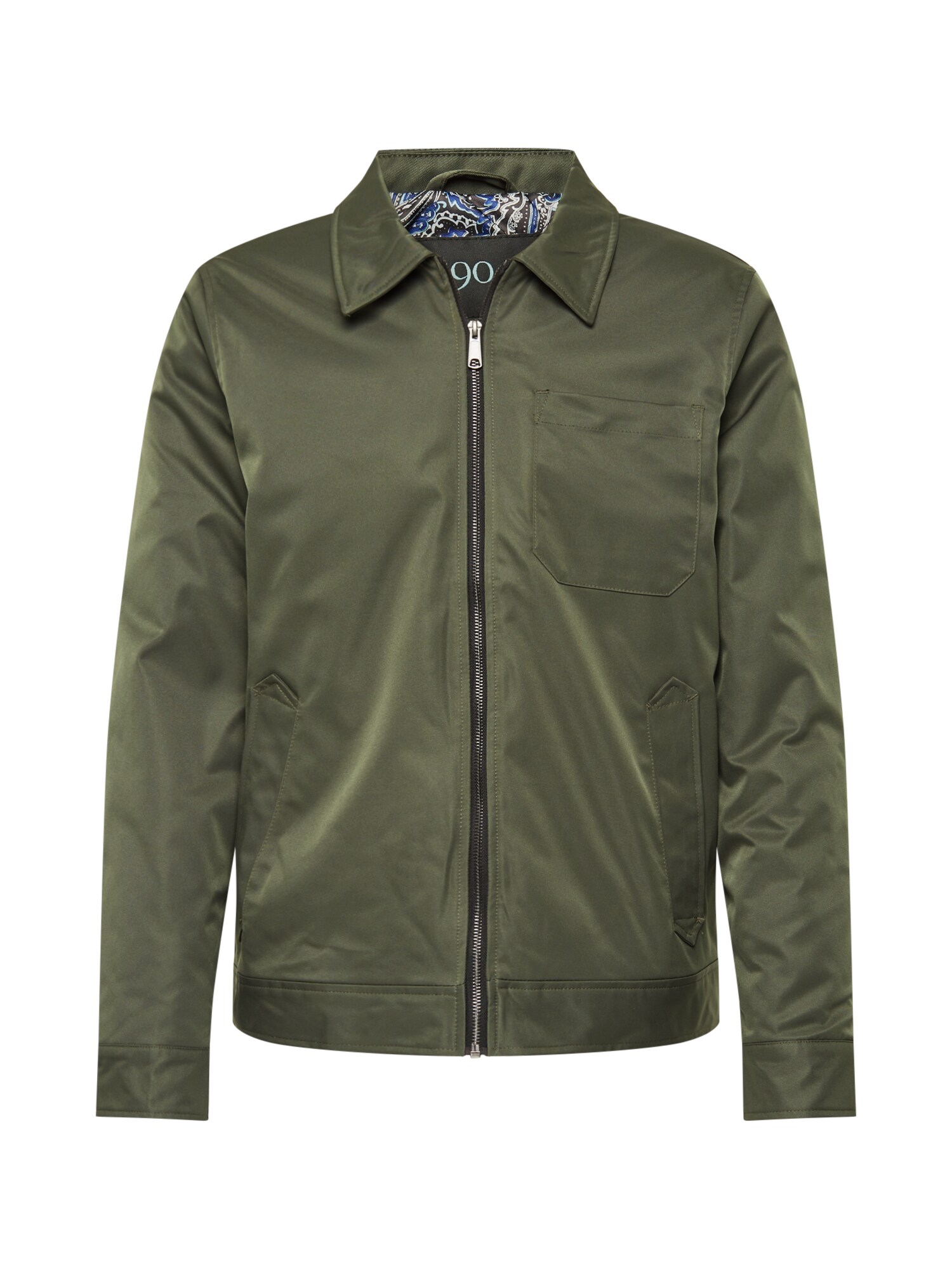 BURTON MENSWEAR LONDON Demisezoninė striukė '1904 Dover Wadded Harrington'  žalia
