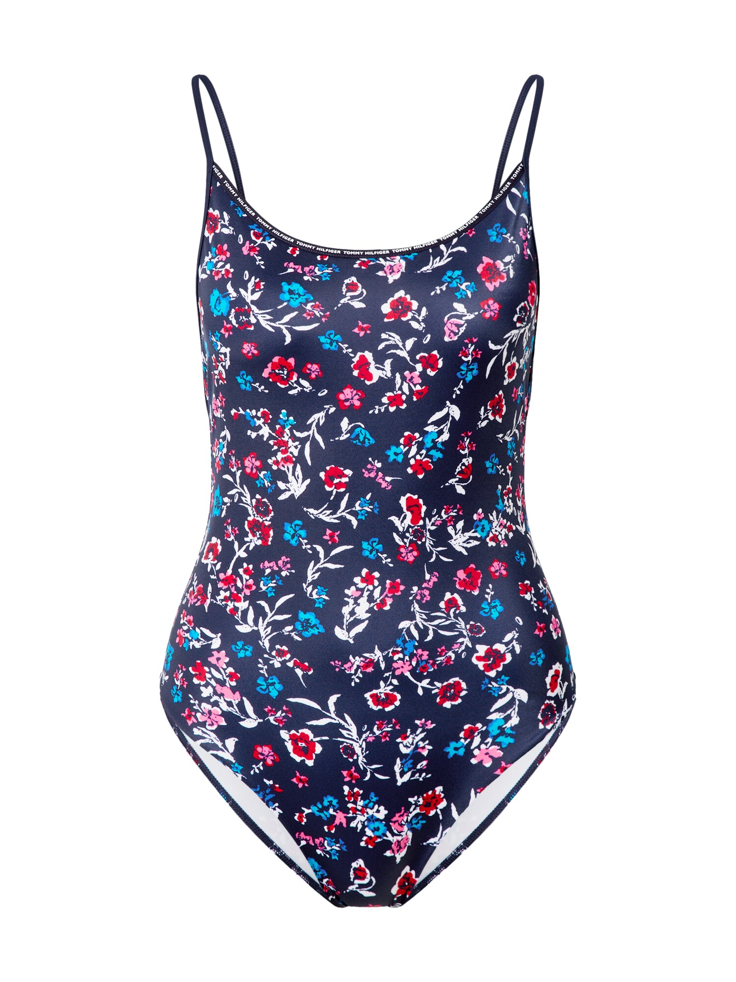 Tommy Hilfiger Underwear Maudymosi kostiumėlis 'ONE-PIECE'  tamsiai mėlyna / mišrios spalvos