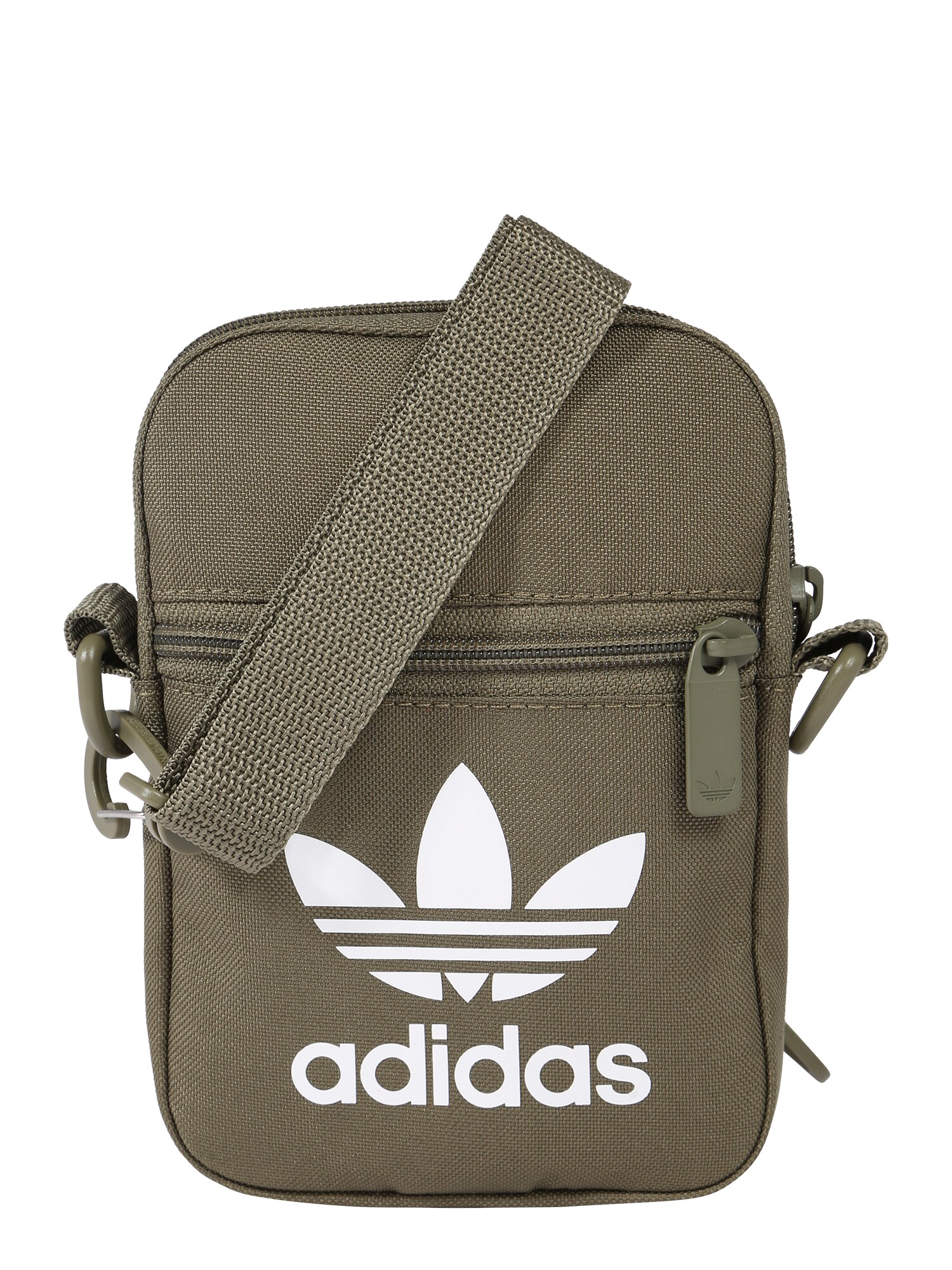ADIDAS ORIGINALS Rankinė su ilgu dirželiu  rusvai žalia / balta