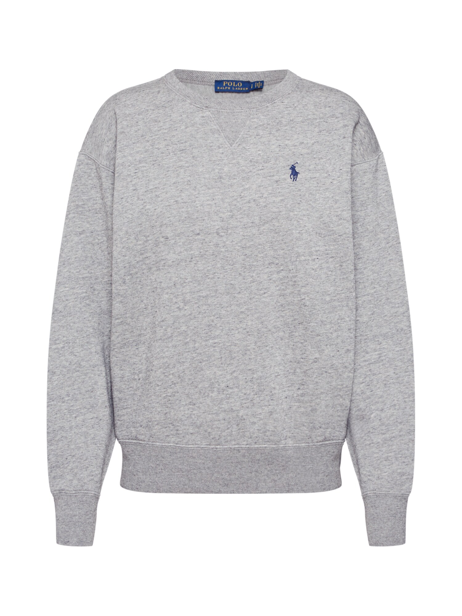 POLO RALPH LAUREN Megztinis be užsegimo 'LS PO-LONG SLEEVE-KNIT'  pilka