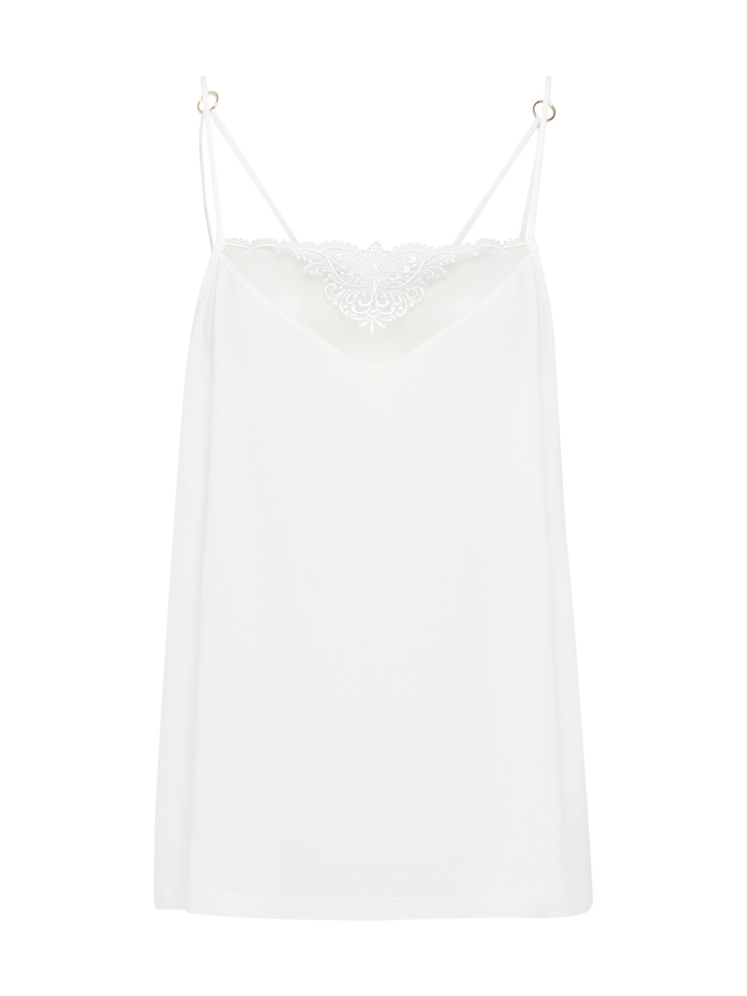 Vila Dames Top Vialetta Wit vila kopen in de aanbieding