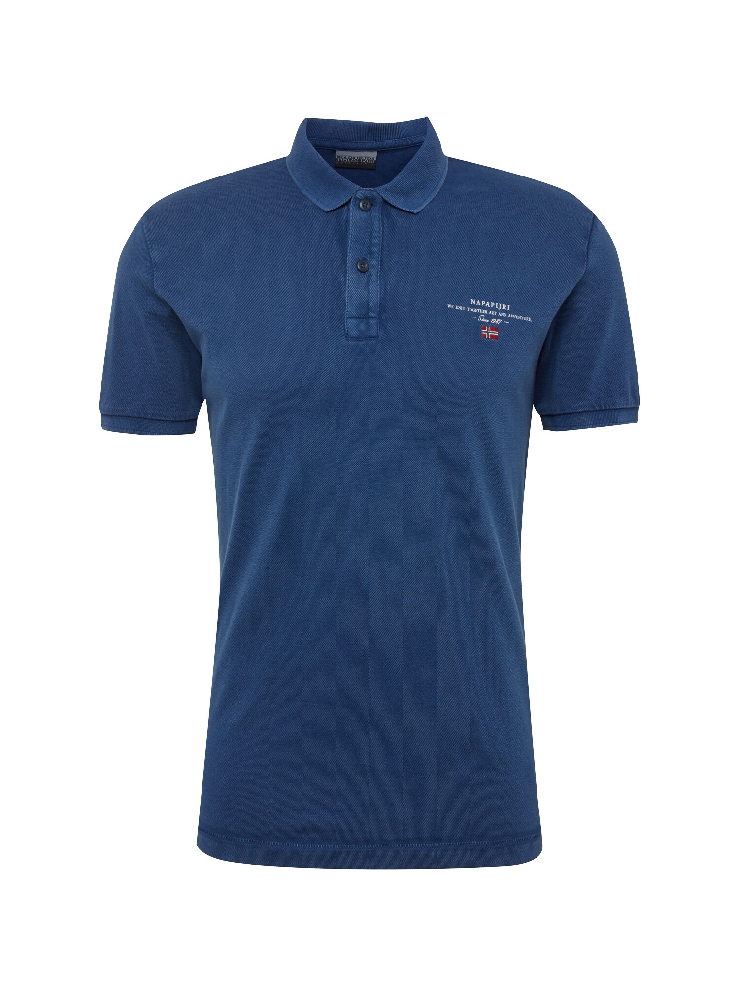 Napapijri Heren Shirt Elbas 2 Donkerblauw napapijri kopen in de aanbieding